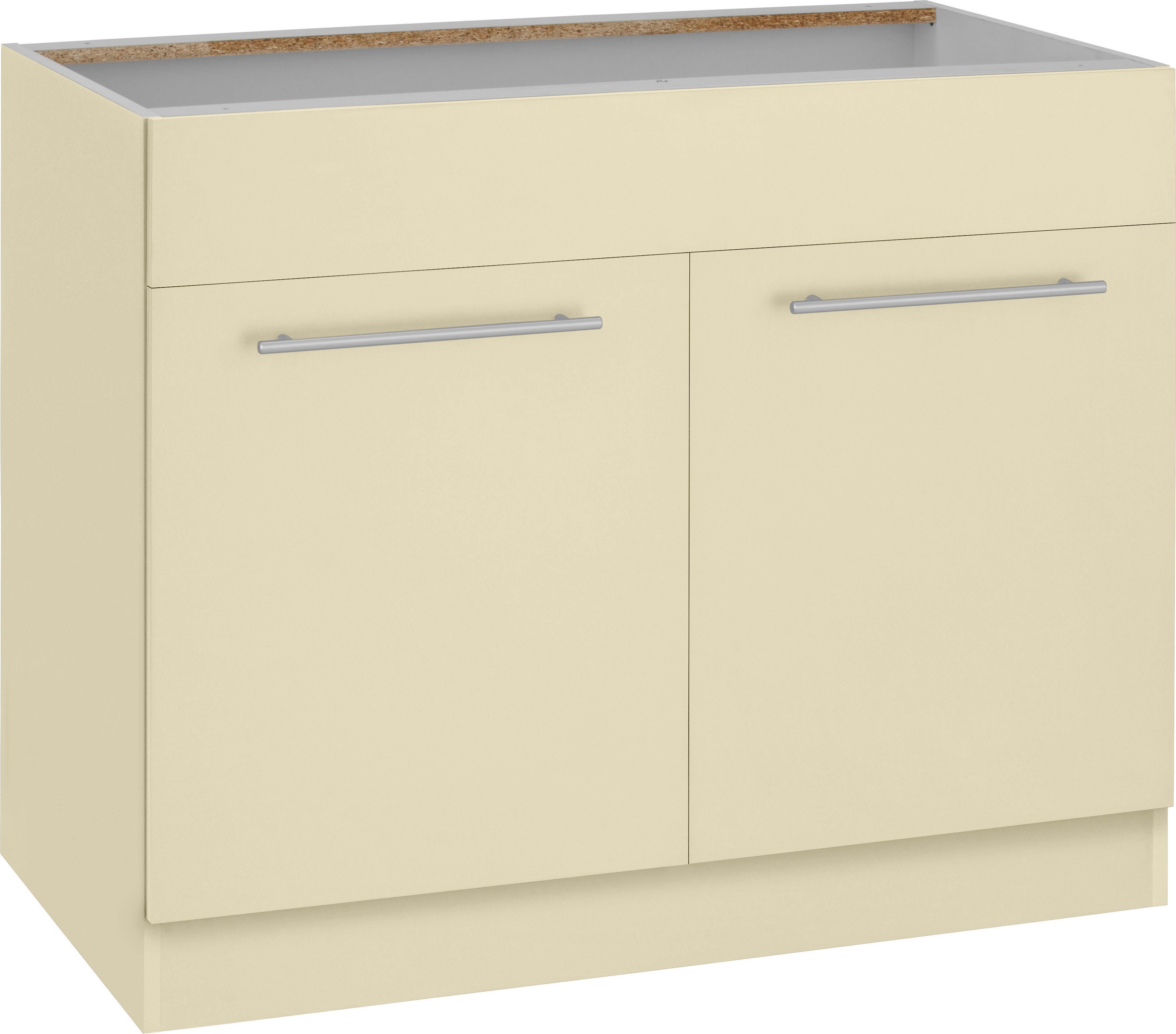 wiho Küchen Spülenschrank Unna 100 cm breit, ohne Arbeitsplatte