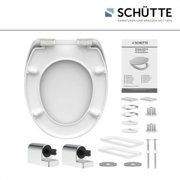 Schütte WC-Sitz Fallen Leaf, Duroplast, mit Absenkautomatik