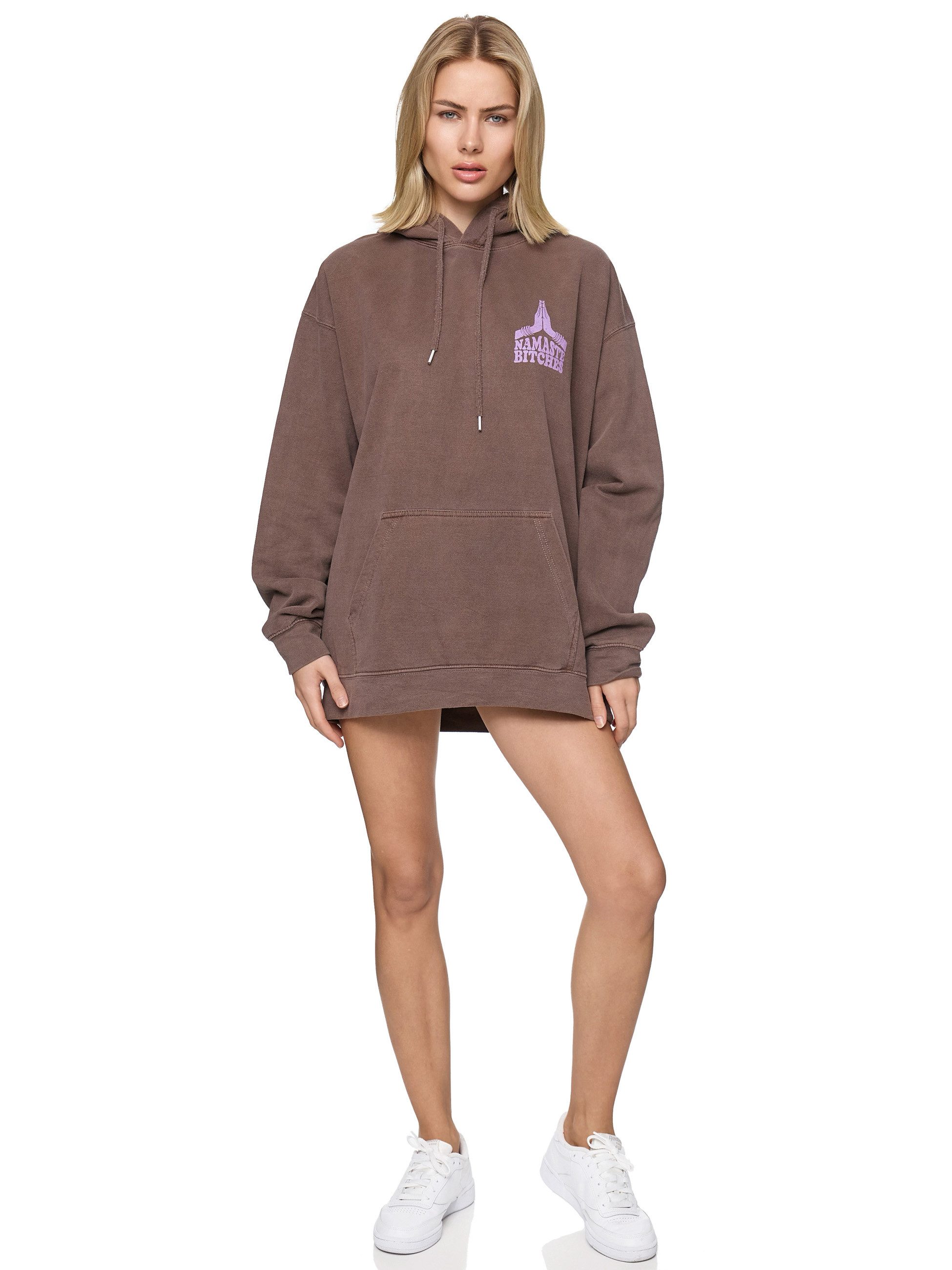 Worldclassca Hoodie Worldclassca Oversized Hoodie NAMASTE Kapuzenpullover Sweatshirt
