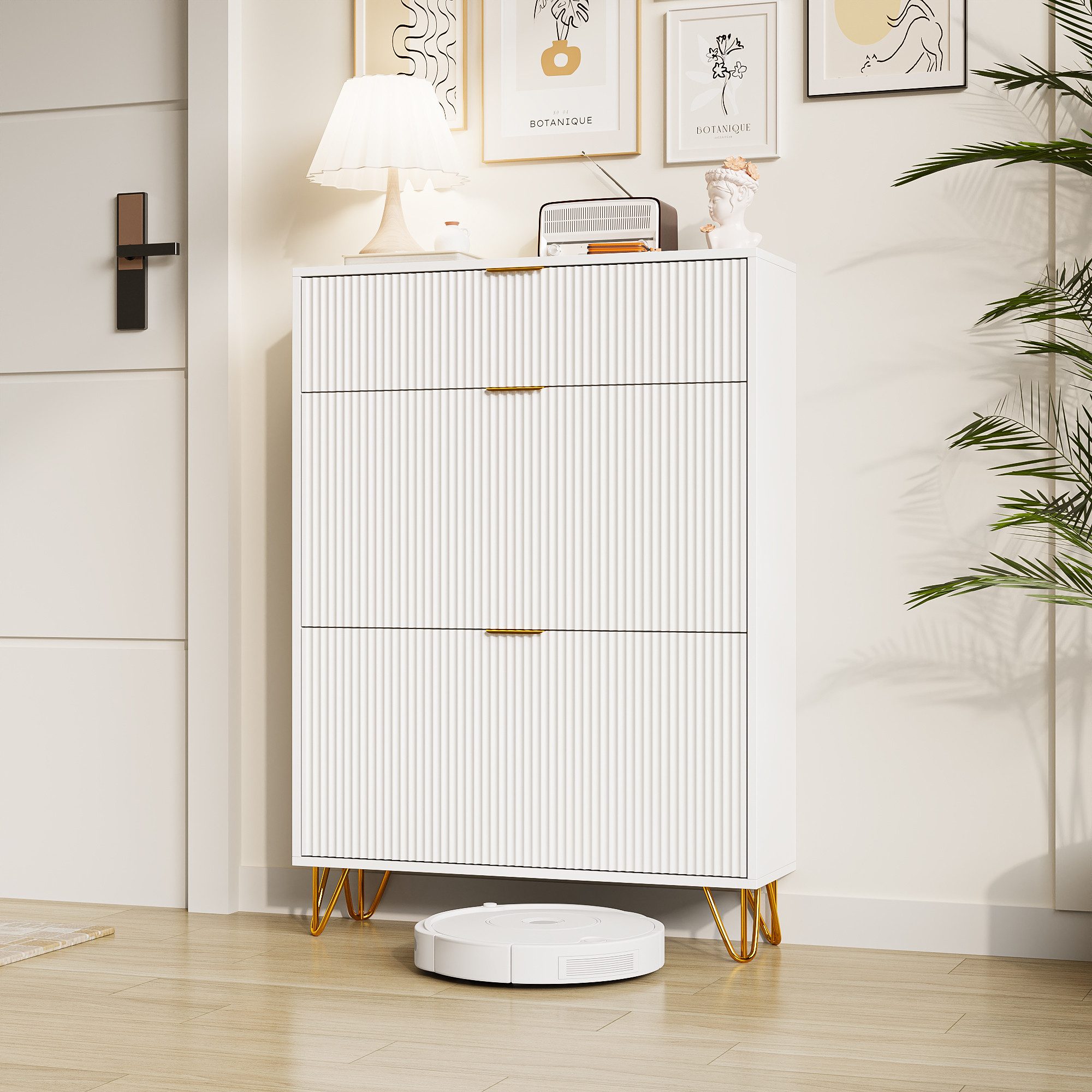 Furnishings Home Schuhschrank Schuhregal Schuhkommode Trennwand verstellbar günstig online kaufen