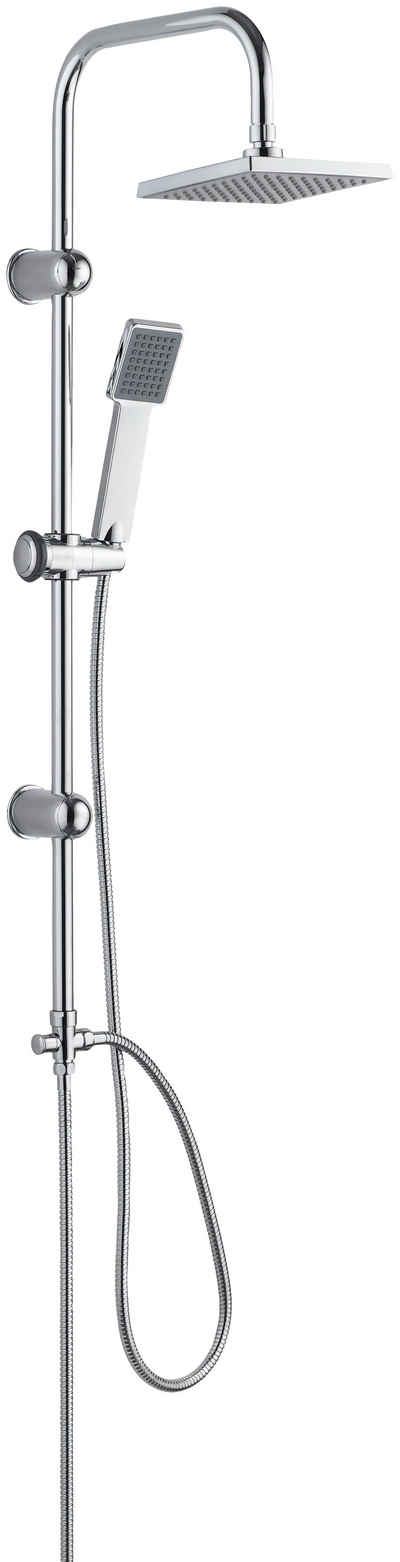 Eisl Duschsystem »EASY ENERGIE«, Höhe 103,3 cm, Regendusche ohne Armatur, Duschsystem mit Kopfbrause und Handbrause