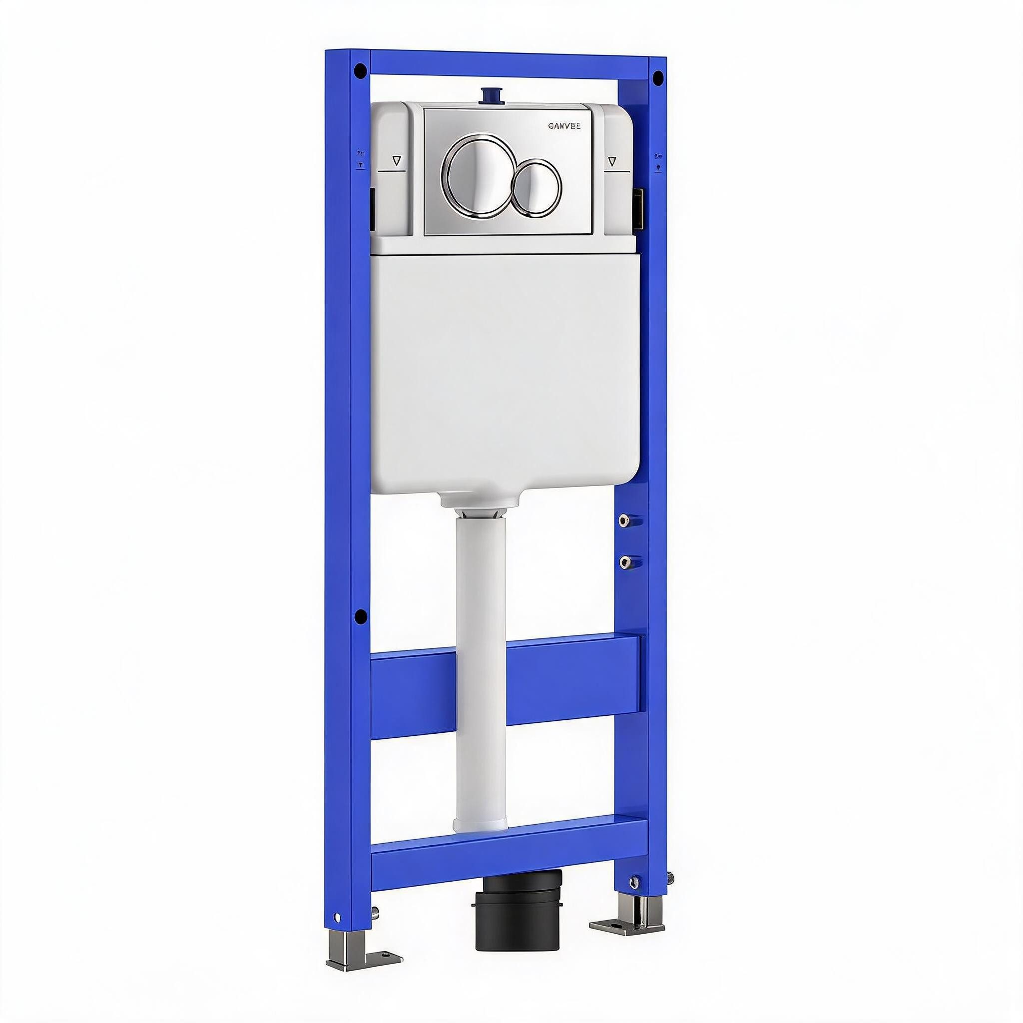 GarveeMore Vorwandelement WC WC-Komplettset Hänge WC