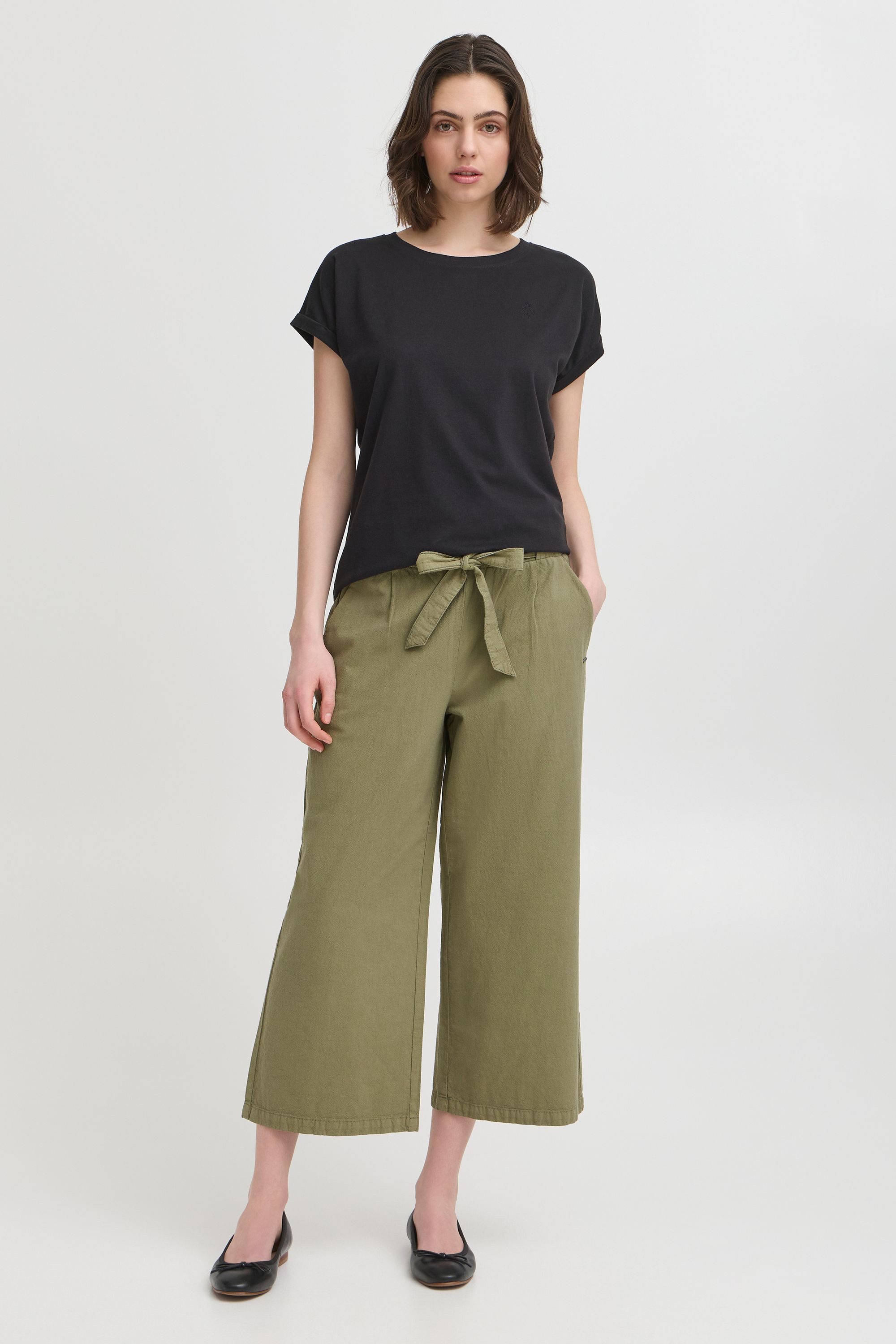 OXMO Culotte OXLinasa Modische Stoffhose