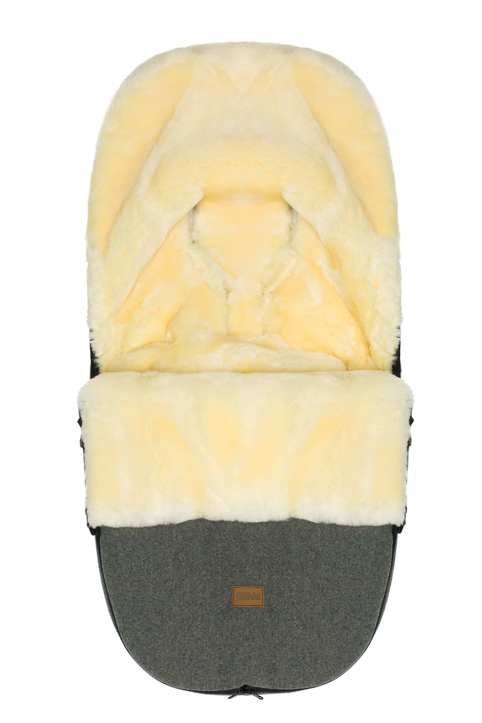 Fußsack Echtfell-Winterfußsack Makalu Wool Exklusiv