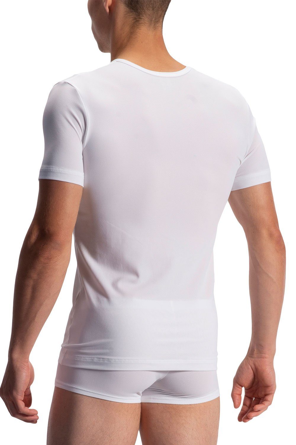 Benz V-Neck white T-Shirt (Reg) Shirt 108404 Olaf