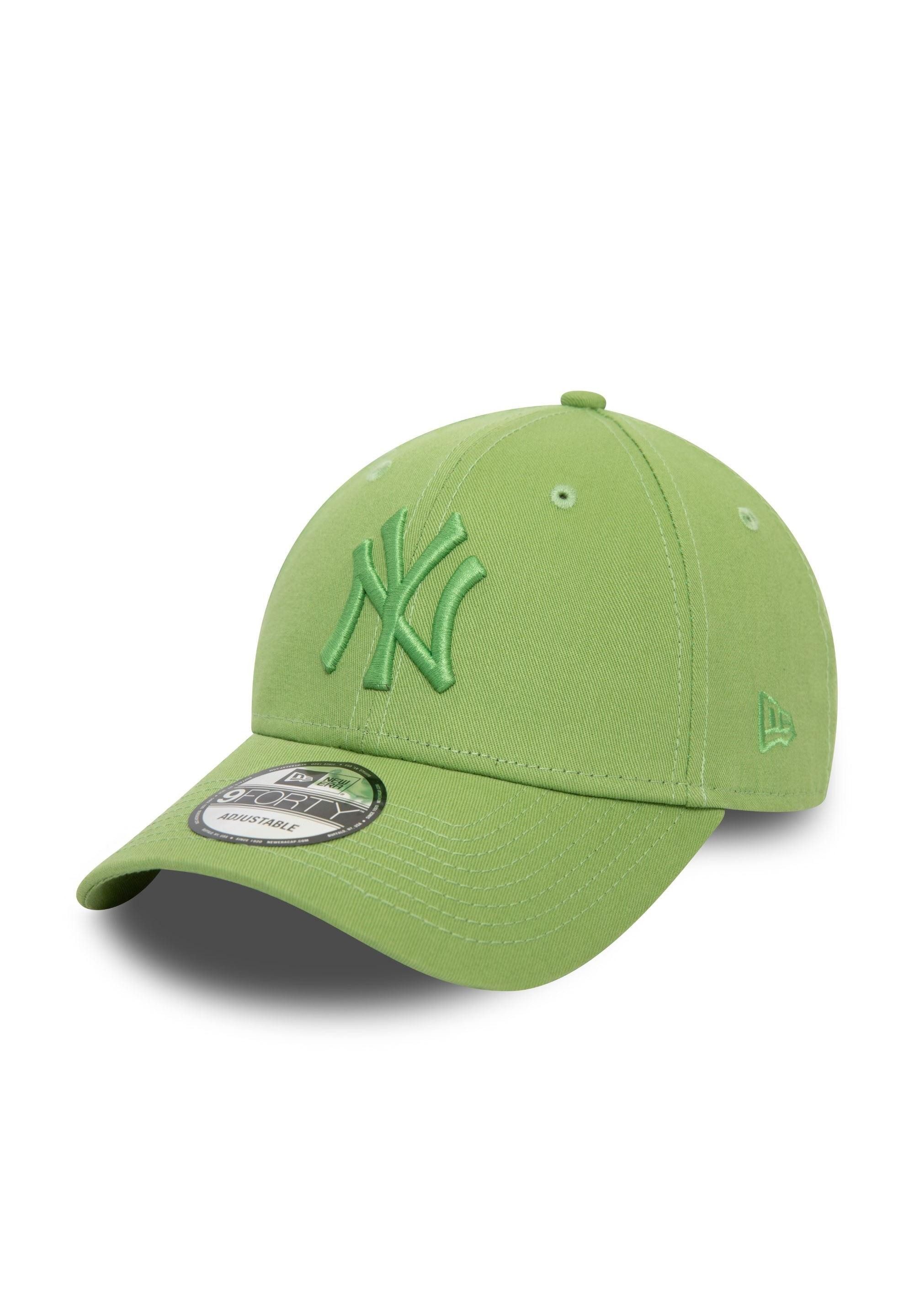 Baseball Cap New York Yankees MLB League Essential Tonal Grün 9Forty Verstellbare C
