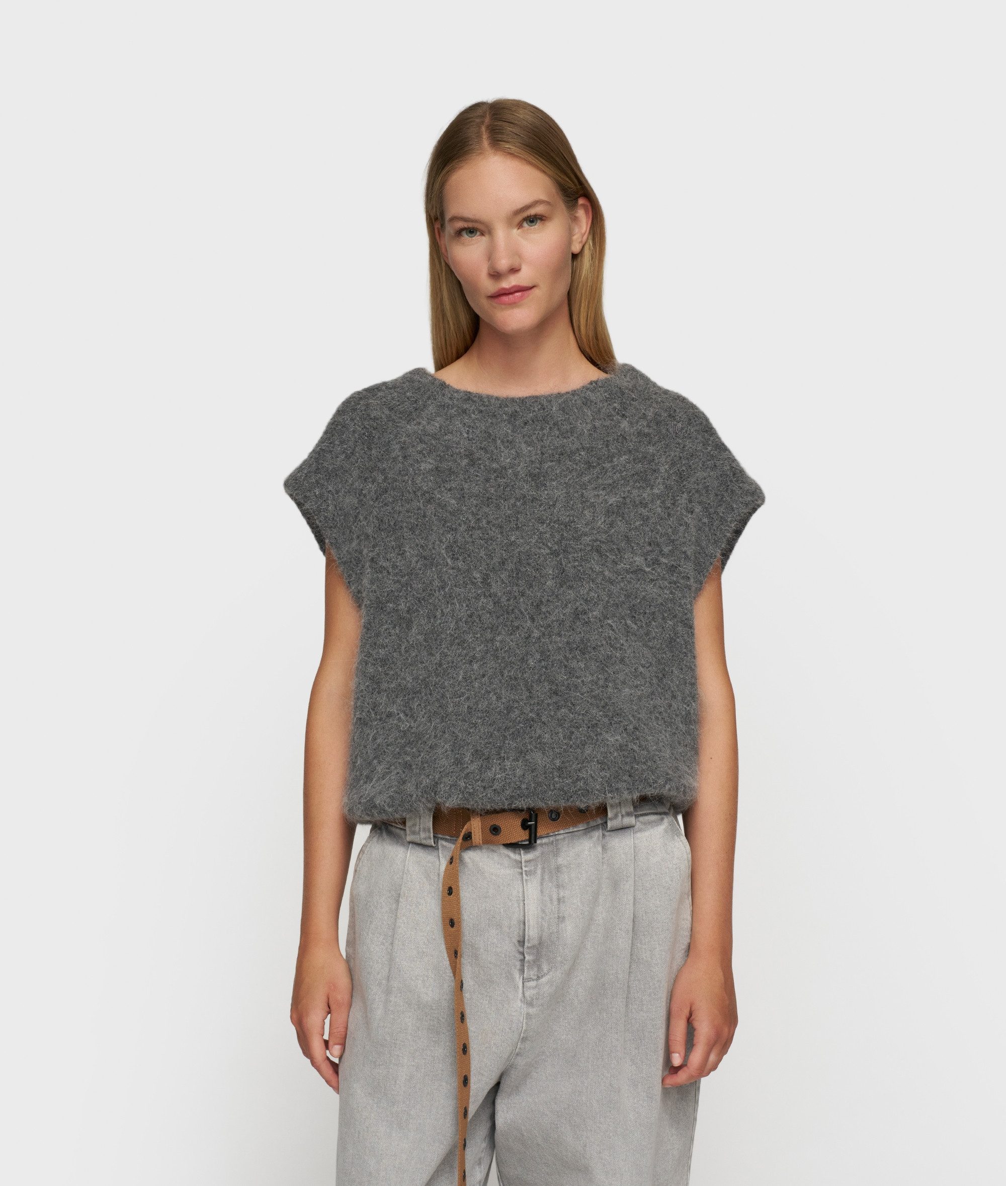10DAYS T-Shirt ballon hairy knit top günstig online kaufen