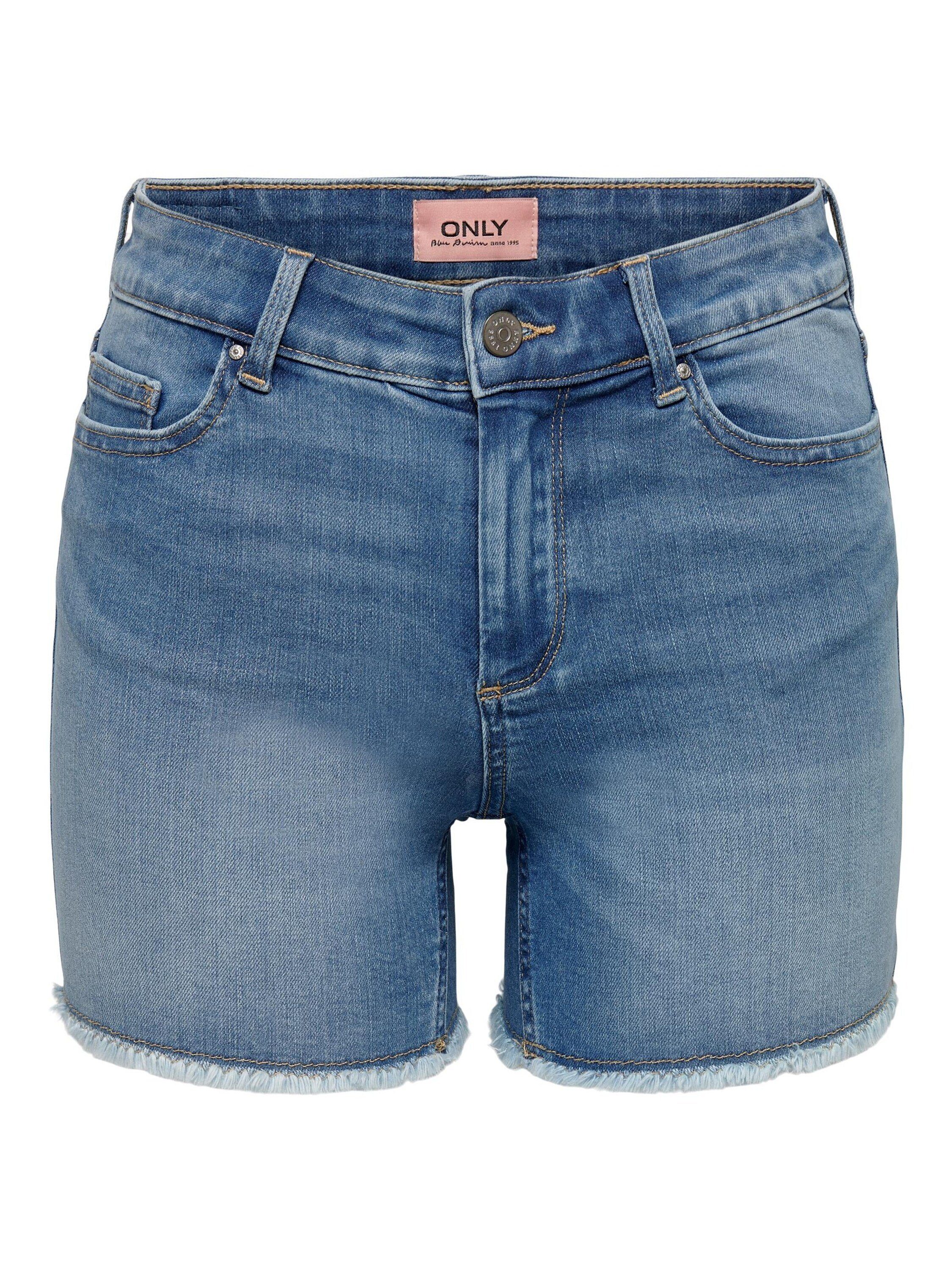 ONLY Jeansshorts ONLBlush (1-tlg) Fransen günstig online kaufen