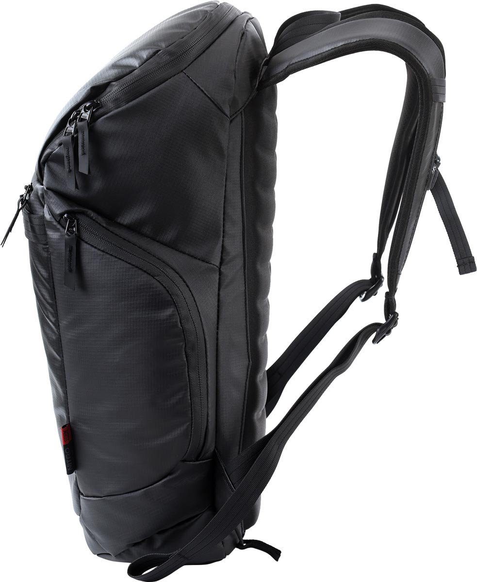 Arbeit, Freizeitrucksack Reise NITRO Freizeit, City Streetpack black Rucksack Schule, für stormproof und und Nikuro,