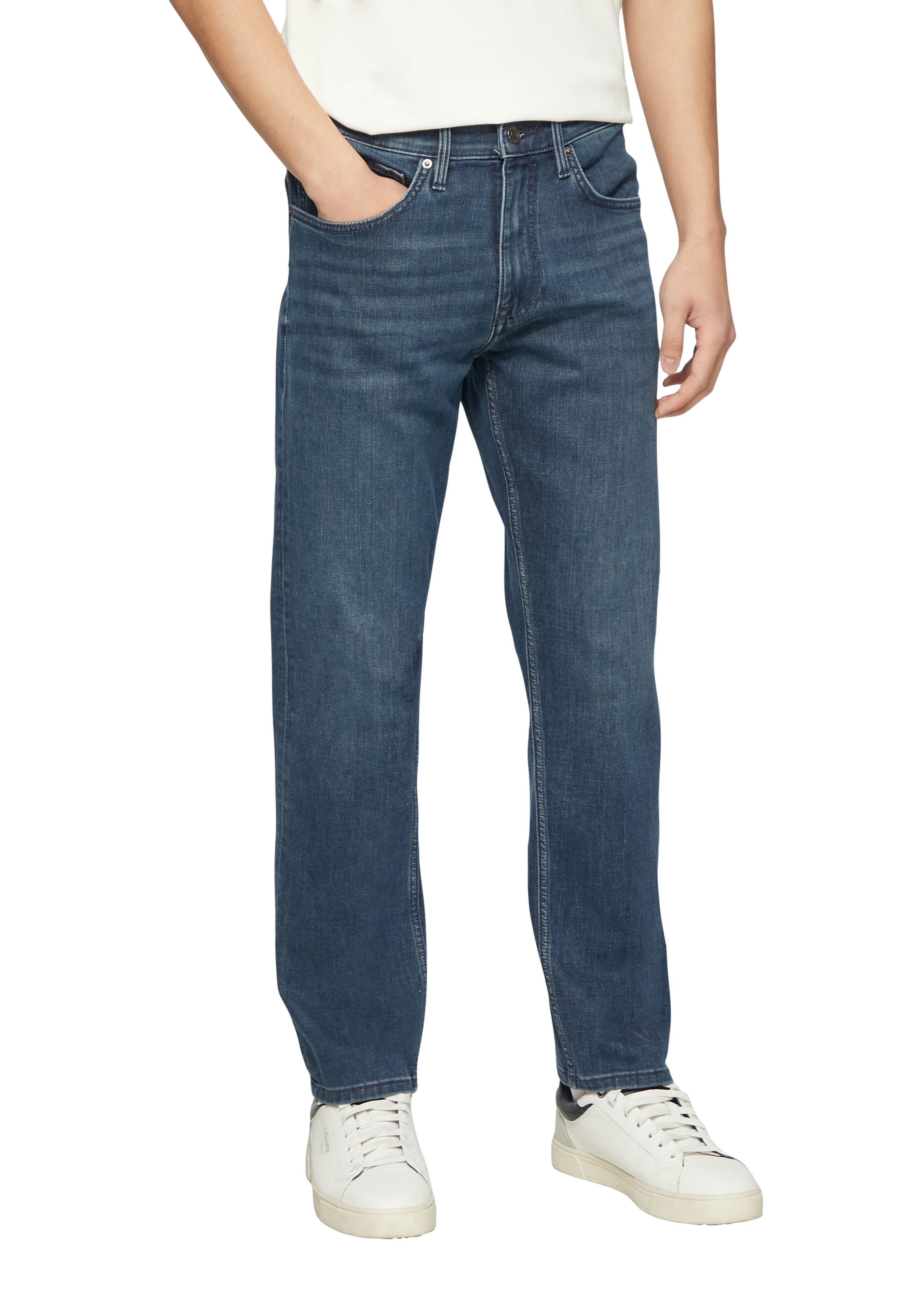 s.Oliver 5-Pocket-Jeans im Tapered Fit