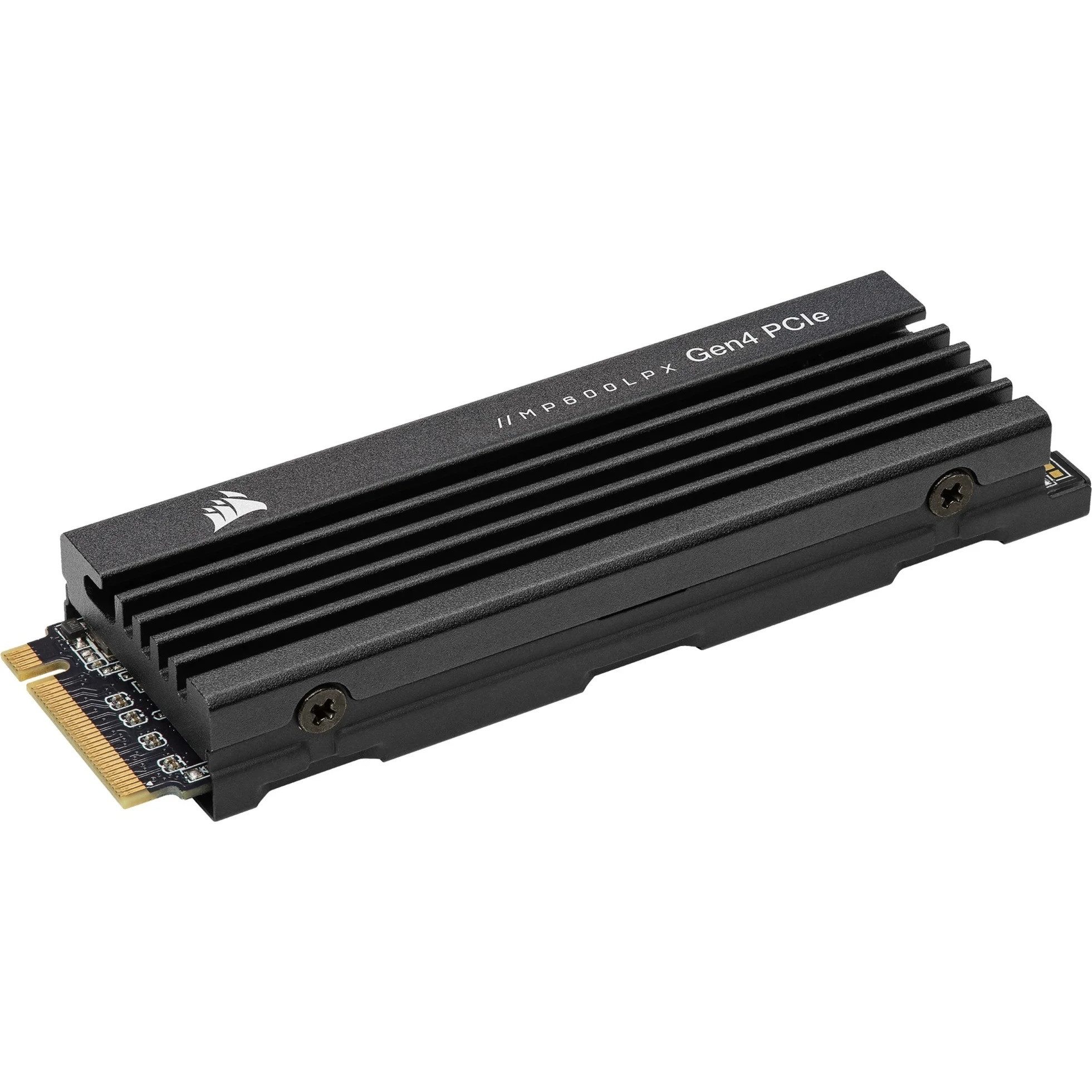 Corsair MP600 PRO LPX 1TB PS5 PC M.2 2280 NVMe Kühler interne SSD (1 TB) M.2" 7100 MB/S Lesegeschwindigkeit, 5800 MB/S Schreibgeschwindigkeit, PS5-kompatibel, Low-Profile-Heatspreader, PCIe Gen4, 3D TLC
