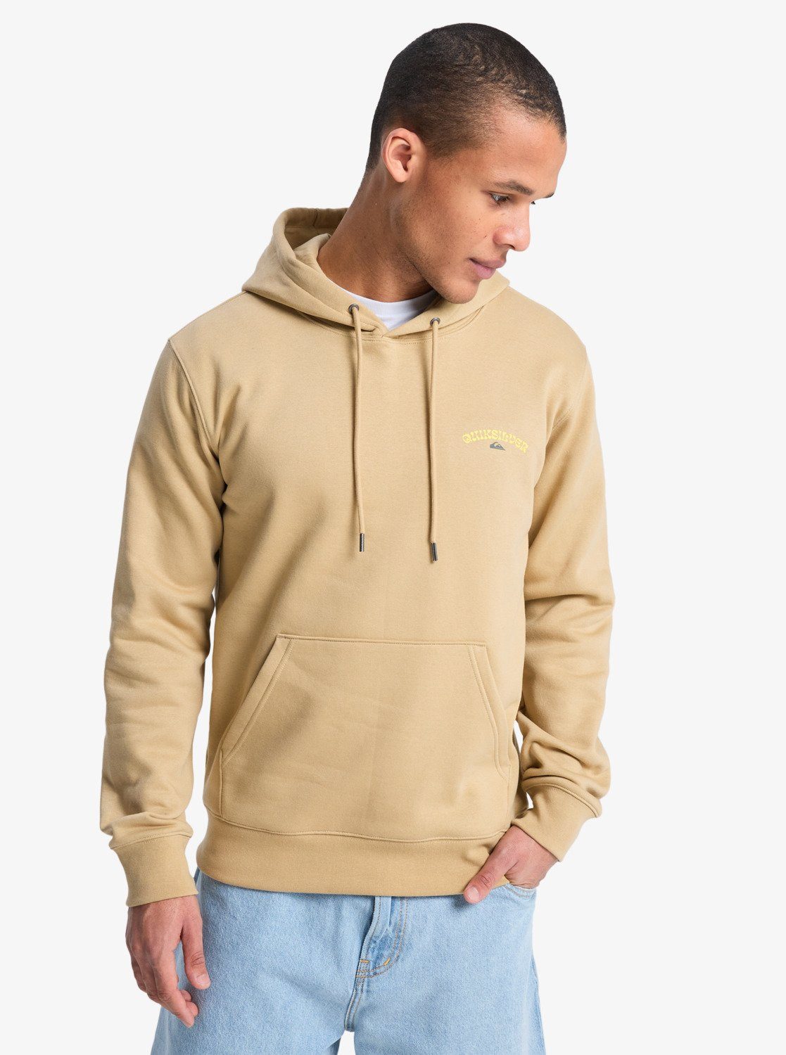 Quiksilver Kapuzensweatshirt SCREEN HOODY FRONT & BACK (1-tlg)