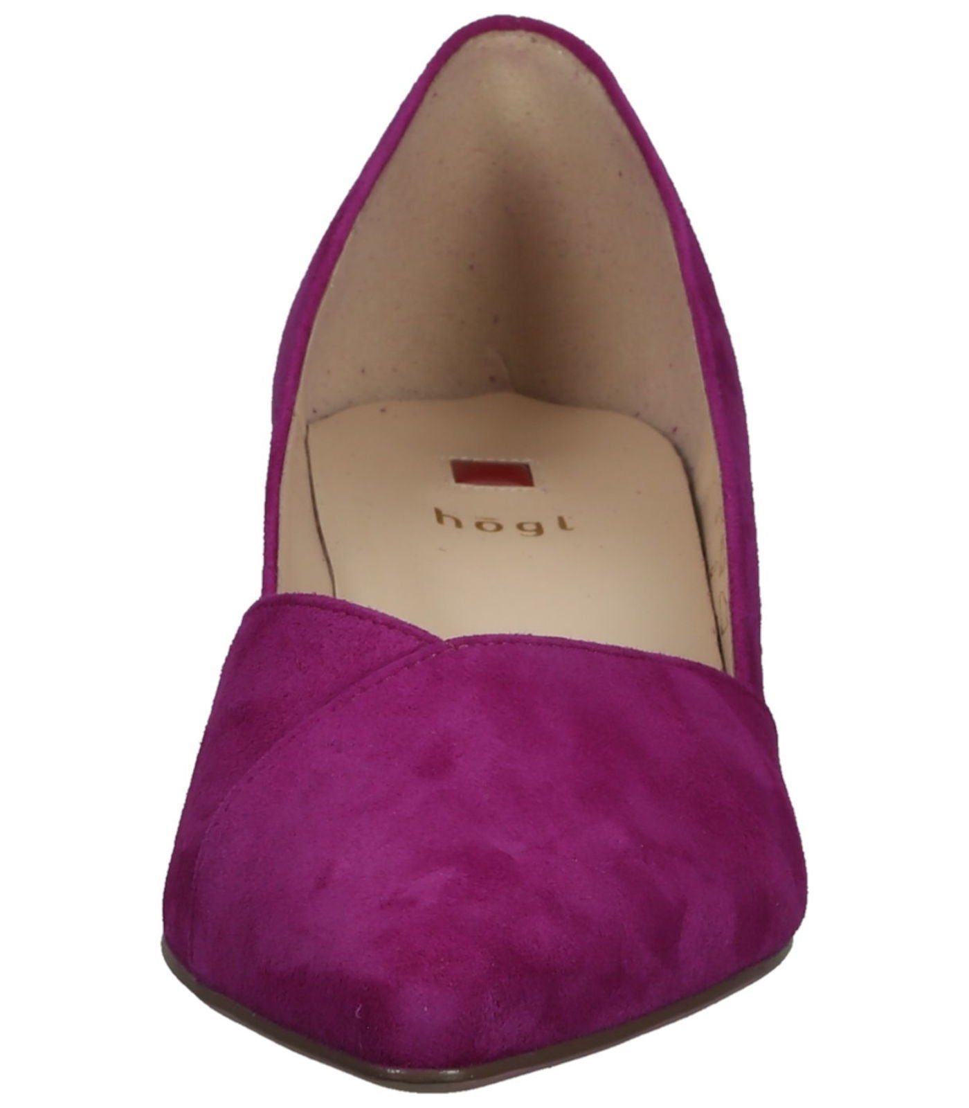 Pumps Leder Pumps Fuchsia Högl