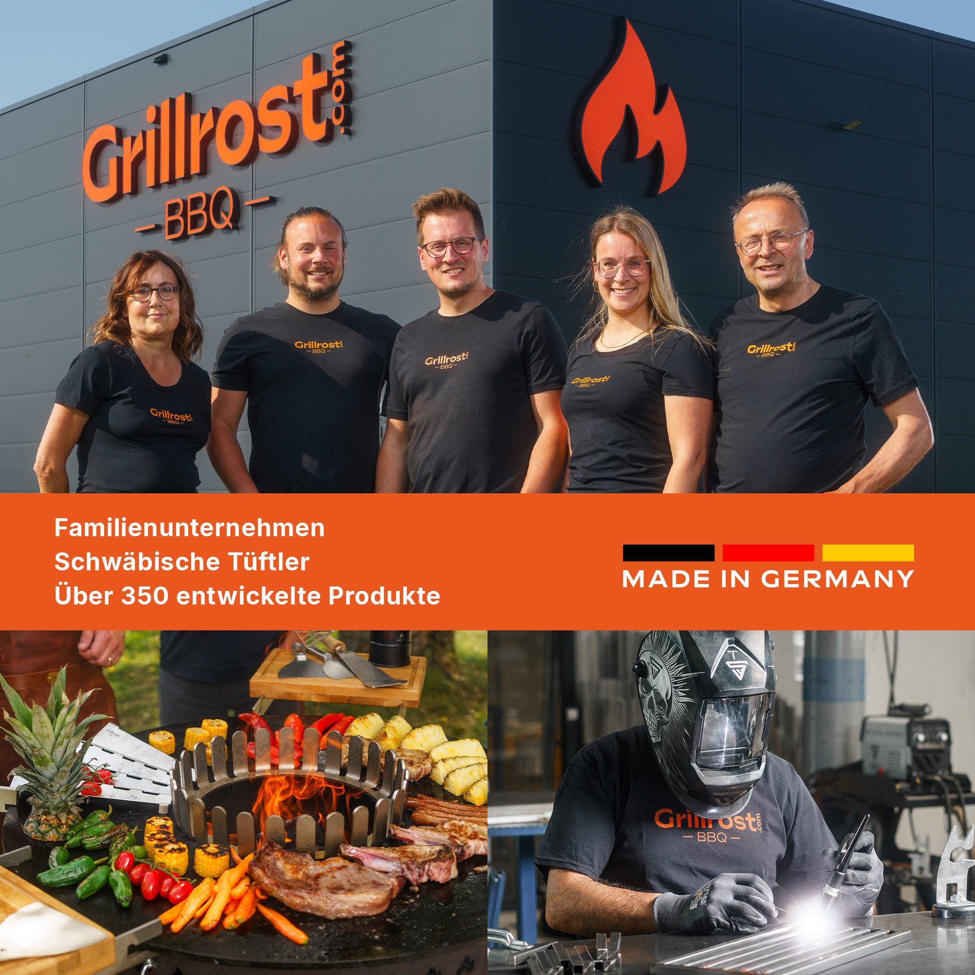 Grillrost.com BBQ Grillrost BBQ Fettwanne Weber Spirit I 200, Made in Germany