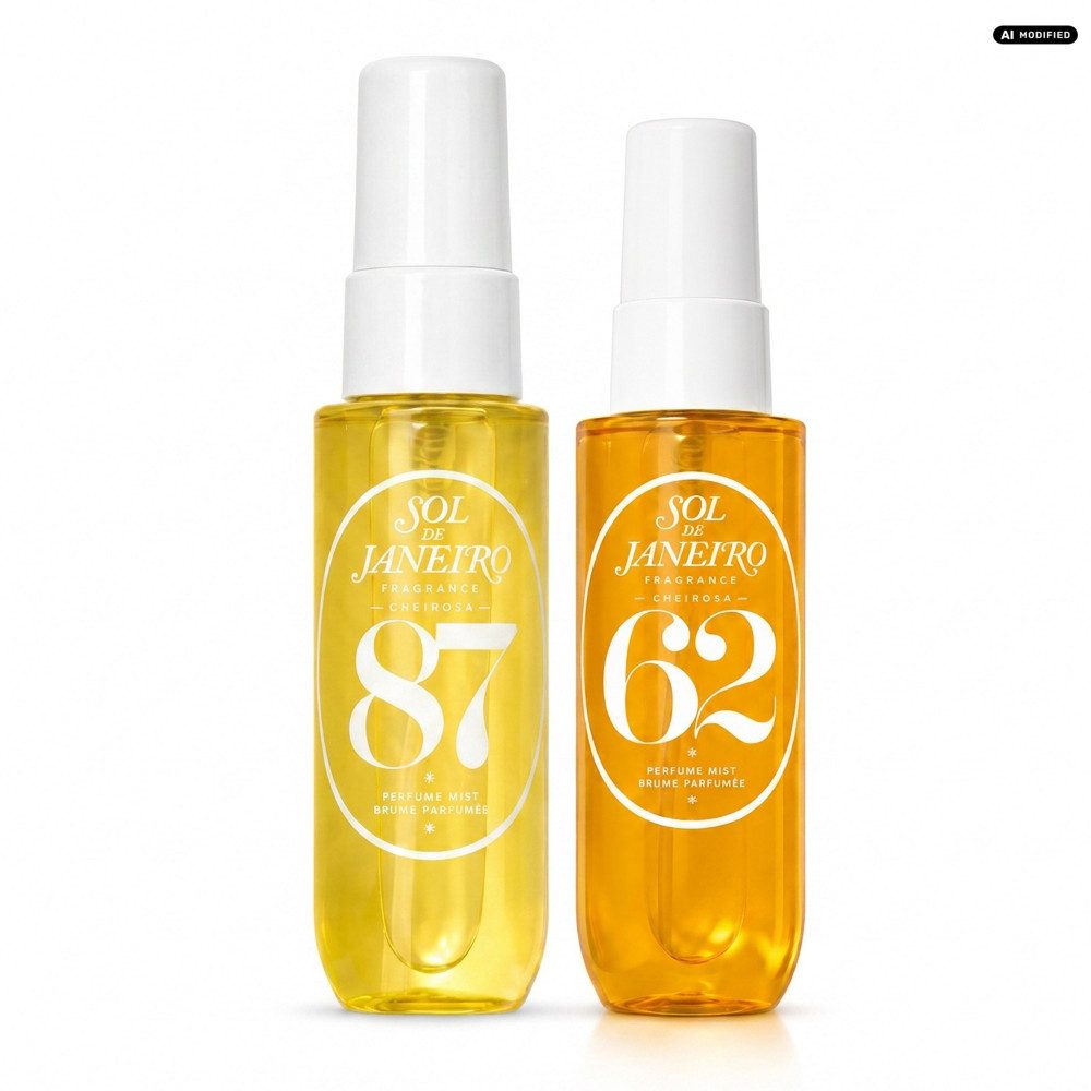 Sol de Janeiro Gesichts- und Körperspray Sol de Janeiro Cheirosa 87 und 62 Perfume Mist Duo, Zwei beliebte Cheirosa Düfte im praktischen Travel Duo