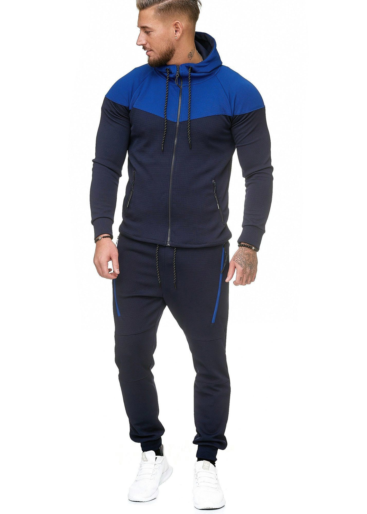 L.gonline Freizeitanzug Herren Jogginganzug, Freizeitanzug 984 (Kapuzenjack günstig online kaufen