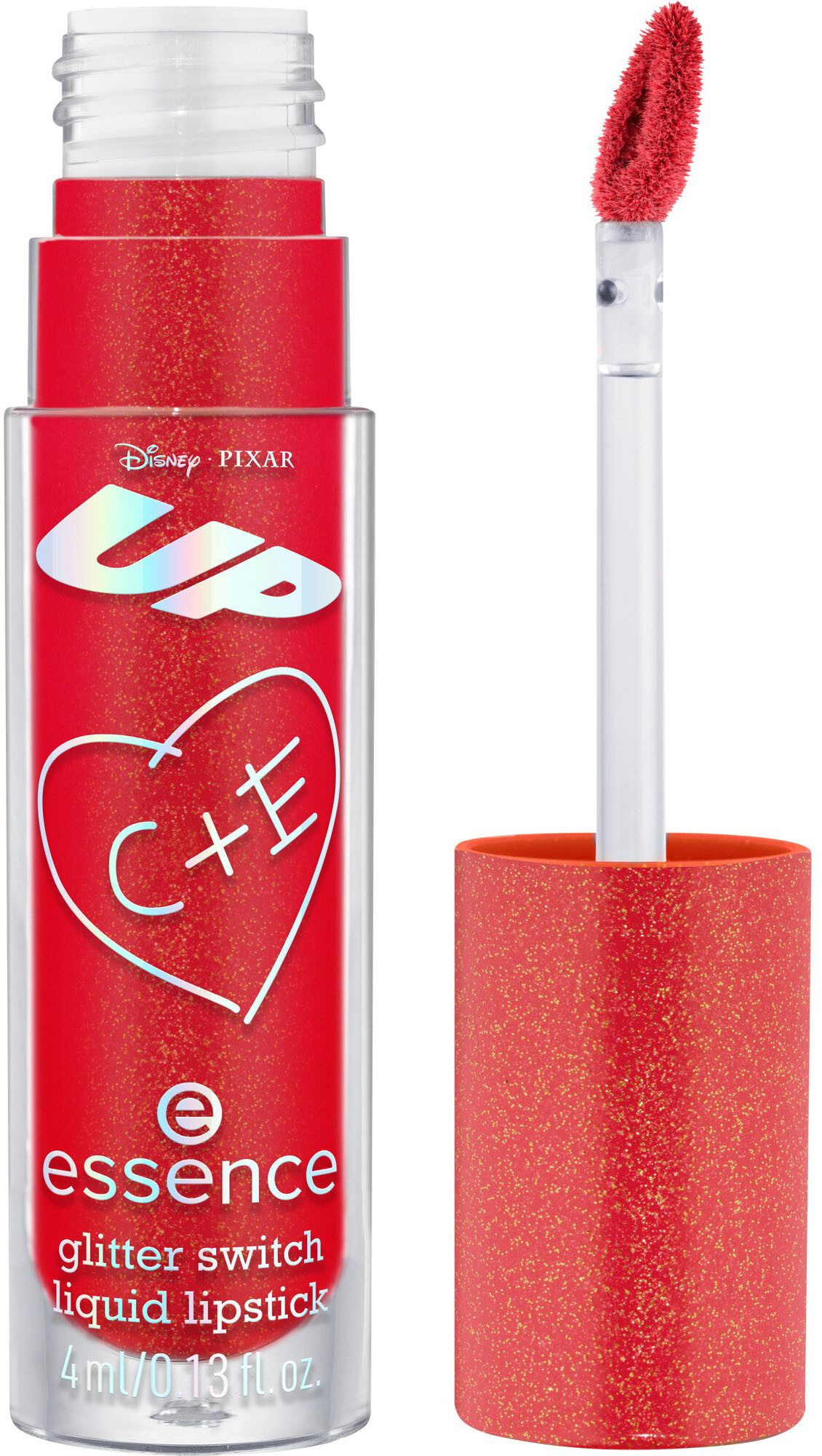 Essence Lippenstift Disney Pixar Up glitter switch liquid lipstick, 3-tlg., mit intensiver Farbabgabe