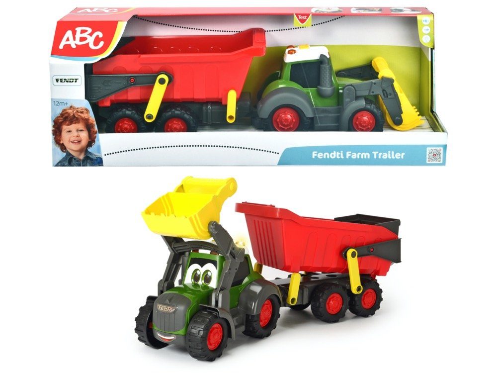 ABC-Dickie-Simba Spielzeug-Traktor ABC Fendti Farm Trailer günstig online kaufen