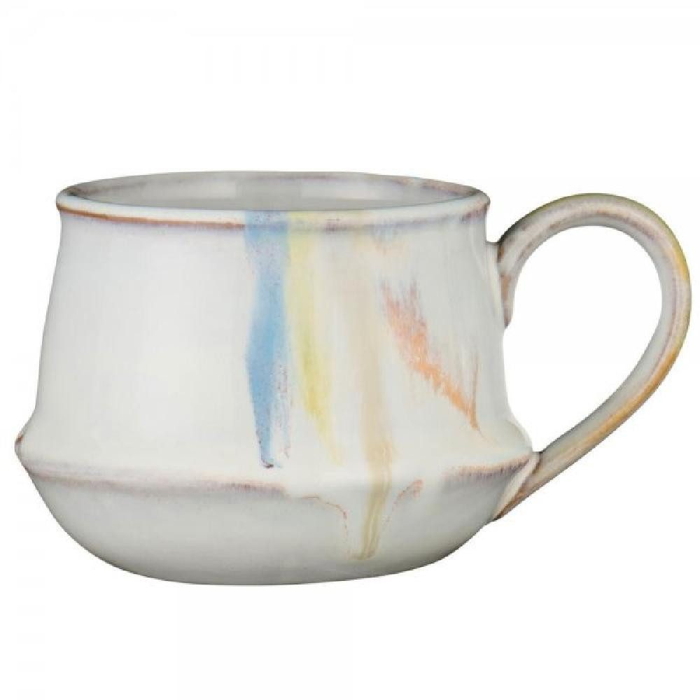 Ib Laursen Tasse Ib Laursen Tasse mit Henkel Kalmar mehrfarbige Streifen