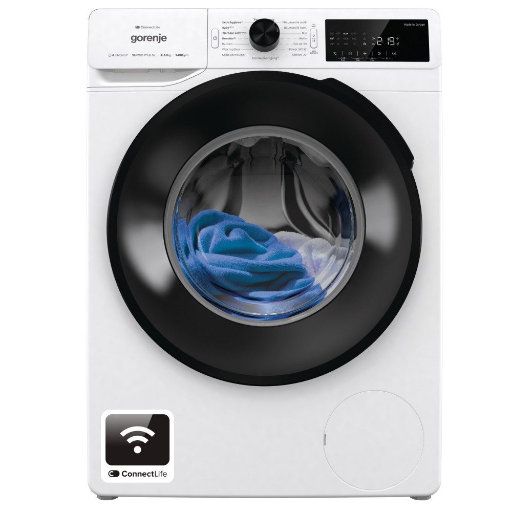 GORENJE Waschmaschine 744092, 10 kg, Hohe Waschleistung und Zuverlässigkeit