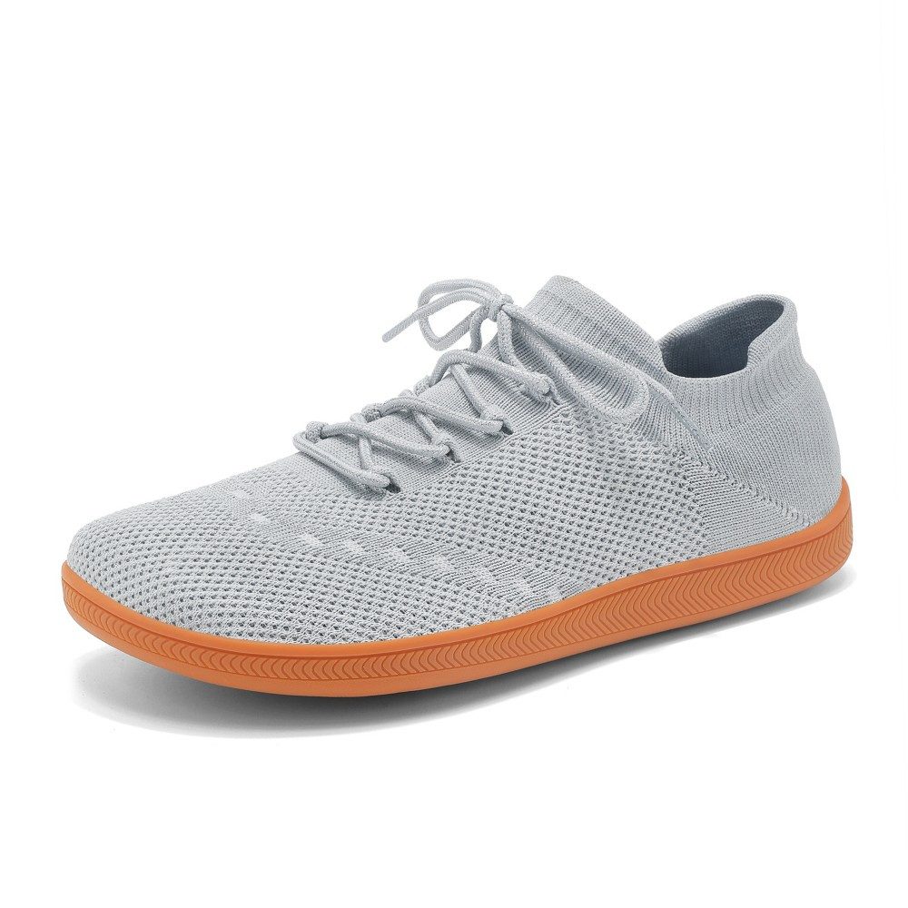 HUSK'SWARE Barfußschuh (VerschleiBfeste Sohle, gute Traktion) Hohe Atmungsaktivität, komfortable weite Socken-Schuhe