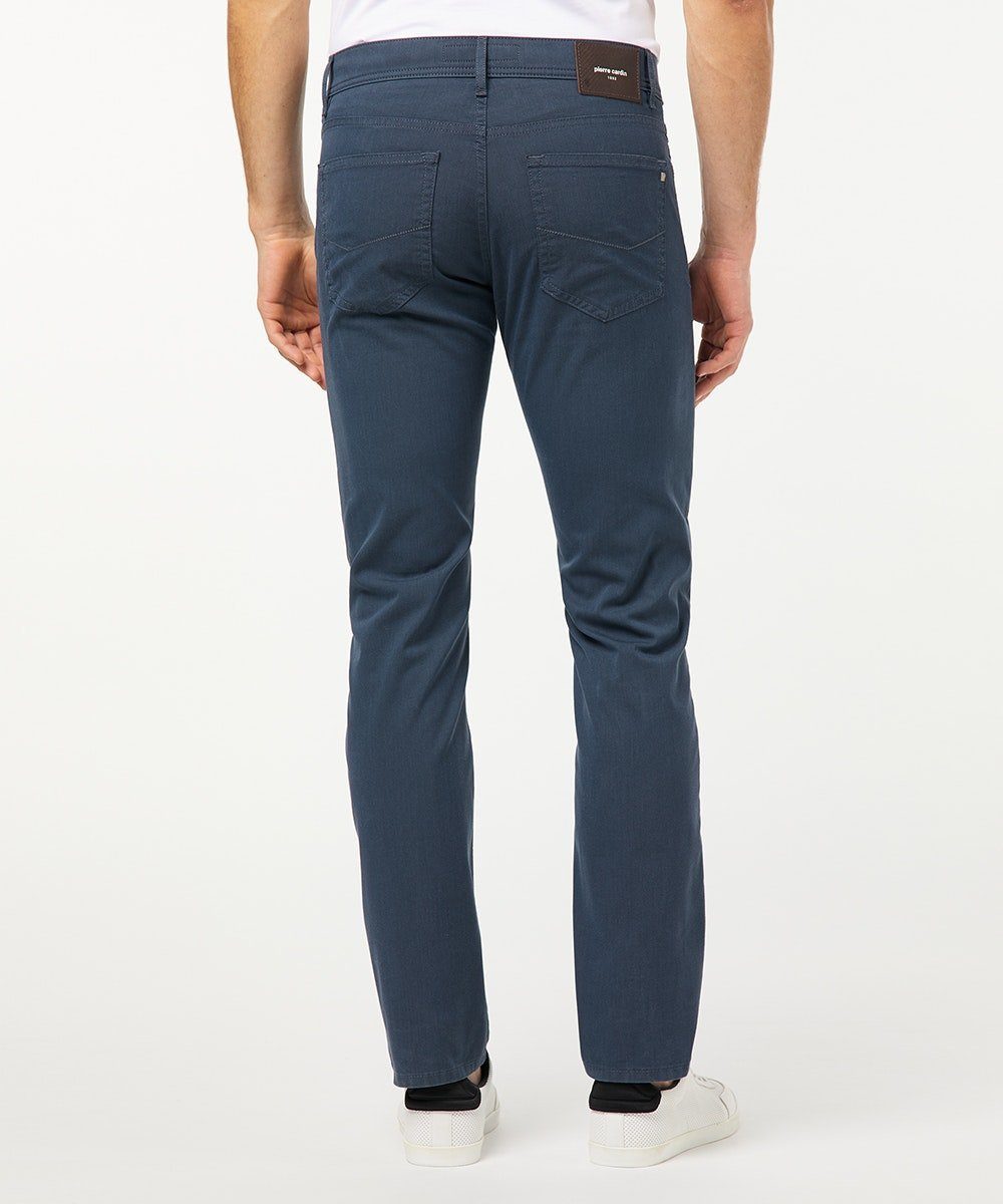 30917 Cardin navy PIERRE 5-Pocket-Jeans VOYAGE figured Pierre LYON 4776.65 CARDIN grey -