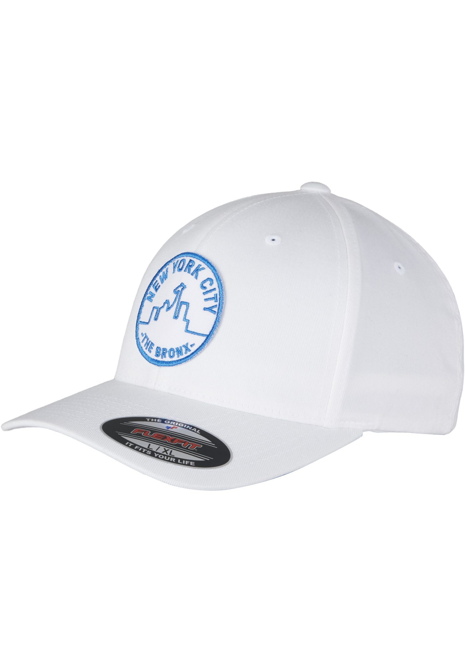 Merchcode Flex Cap Herren Bronx NYC Flexfit Emblem