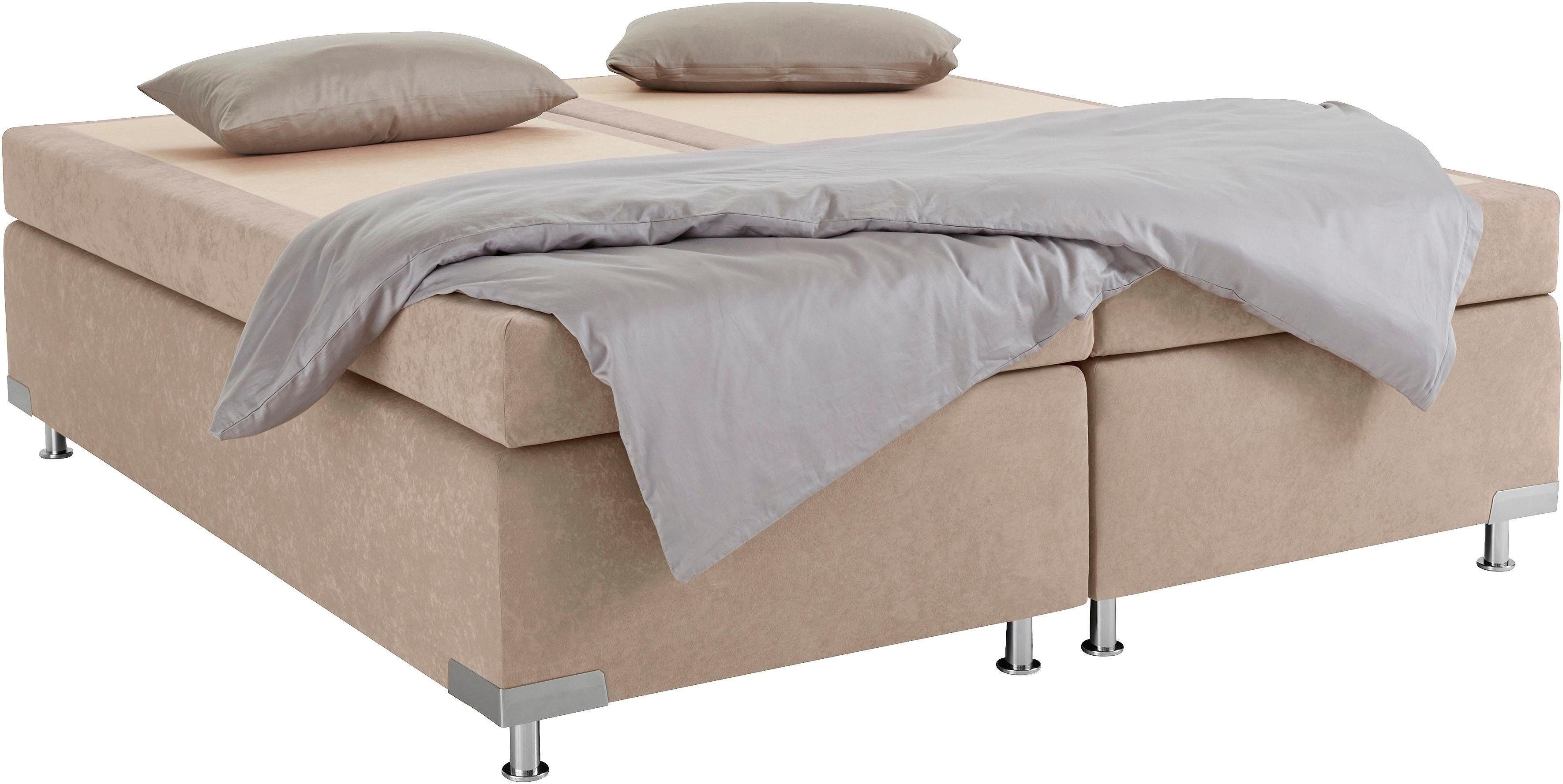 Westfalia Schlafkomfort Boxspringbett Holland, ohne Kopfteil, günstig online kaufen