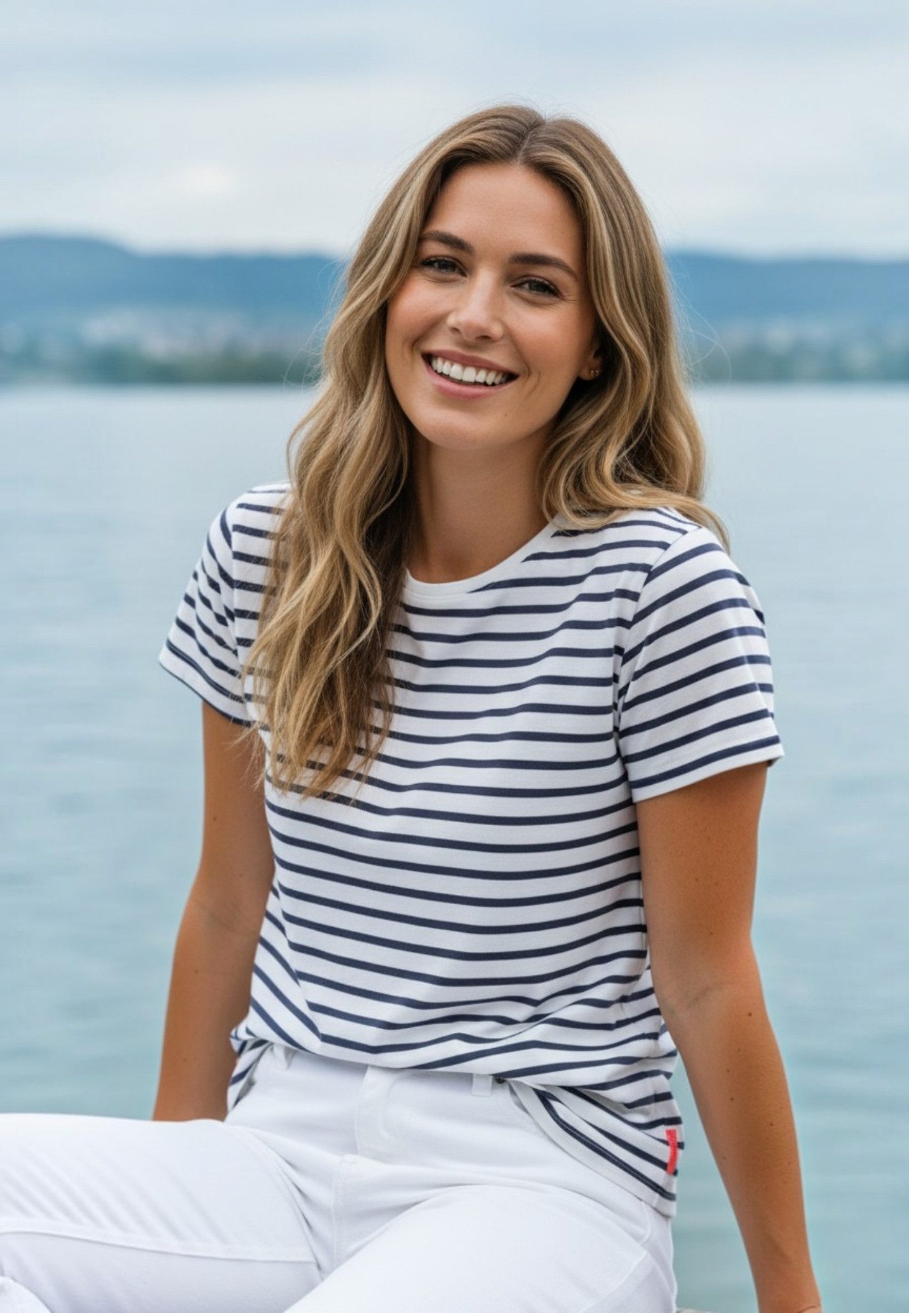 salzhaut T-Shirt STEENTJE - RINGEL Damen normale Passform salzhaut T-Shirt – bequeme Qualität und nordisch klares Design