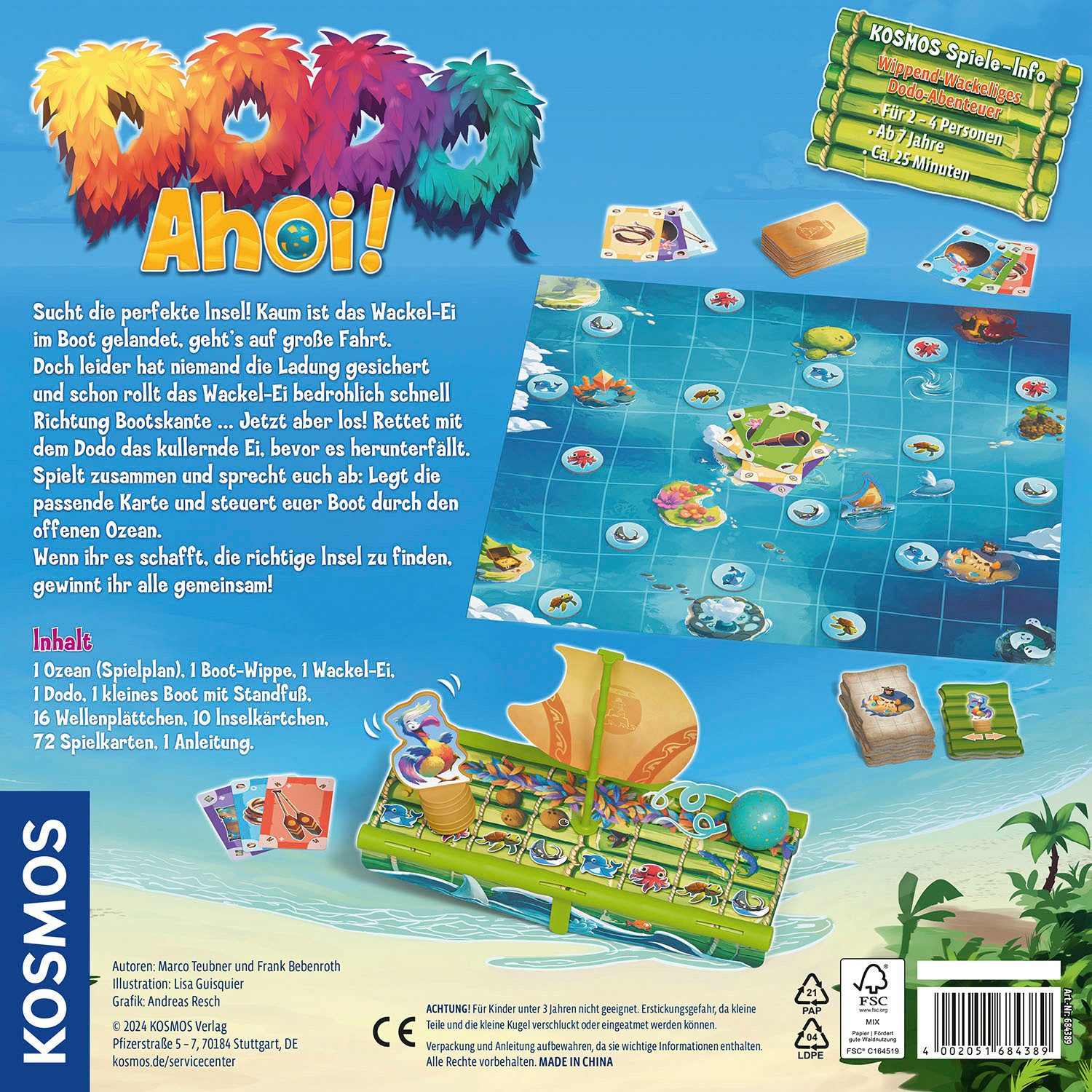 Kosmos Spiel Dodo Ahoi!