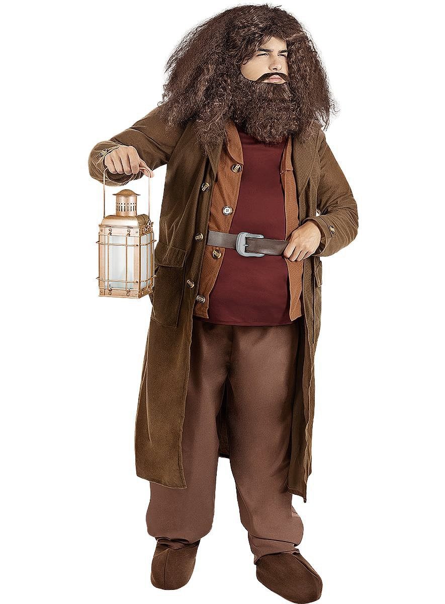 Metamorph Zauberer-Kostüm Harry Potter – Hagrid Kostüm, Authentische Панельная обшивка des Halbriesen von Hogwarts