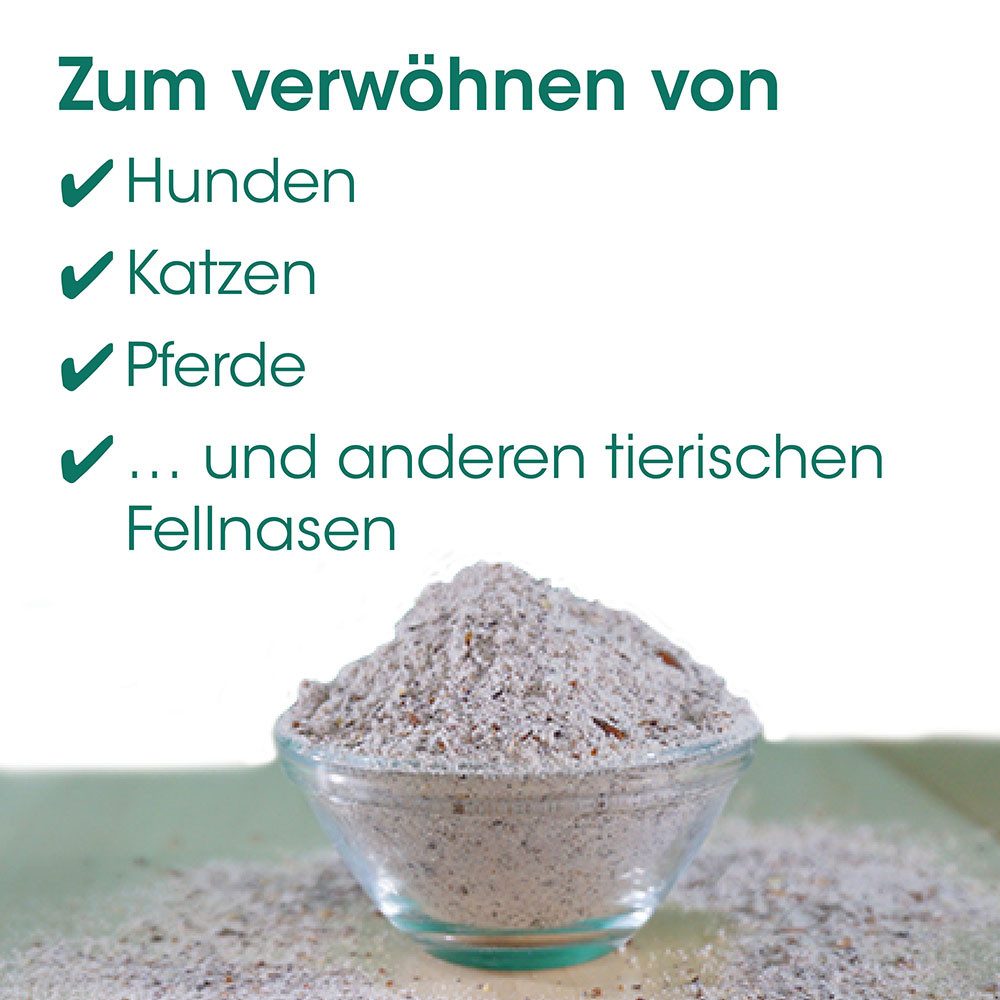 cdVet Fit-Hap Backmischung Leckerli, Snack für: Pferd, Katzen, Hunde, Für die einfache Herstellung selbstgemachter und gesunder Kekse
