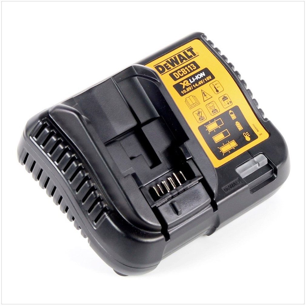 DeWalt DCB 113 Ladegerät XR 10,8V-18V für Li-Ion Akkus Schnelllade-Gerät