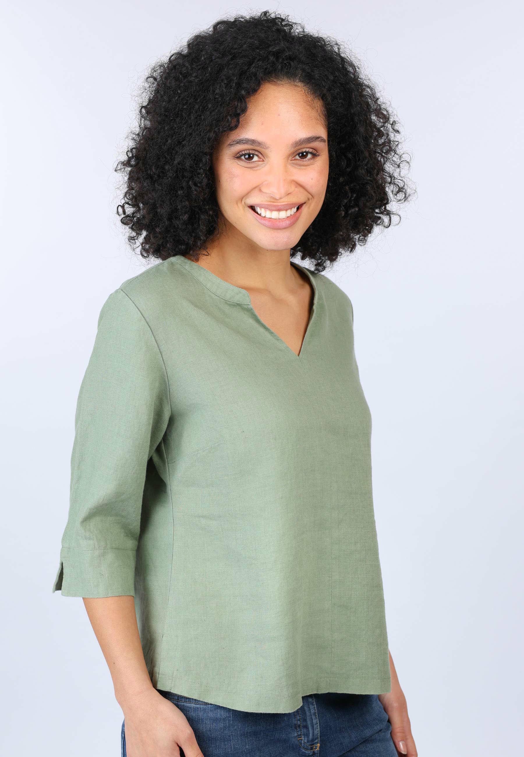 Deerberg Klassische Bluse Emine