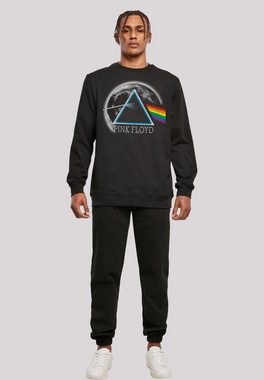 F4NT4STIC Sweatshirt Pink Floyd Dark Side of The Moon Distressed Moon Print