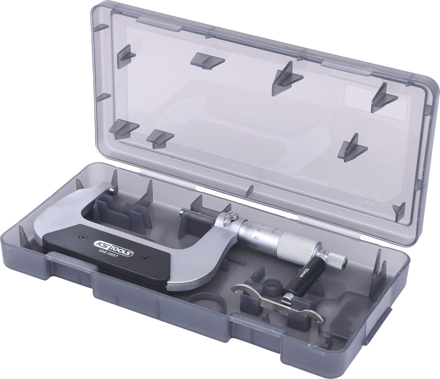 KS Tools Winkelmesser Bügelmessschraube, 50-75mm (300.0557)