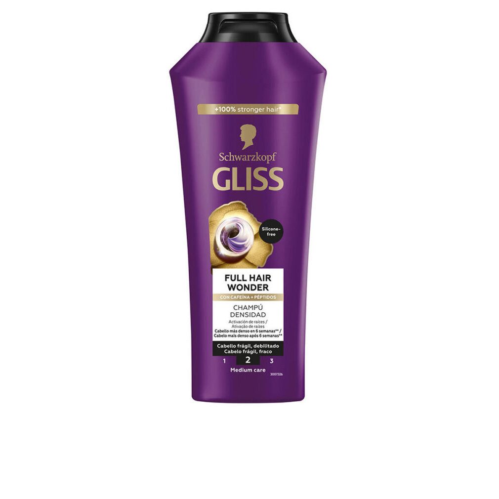 Schwarzkopf Haarpflege-Set GLISS FULL HAIR WONDER Shampoo Dichte