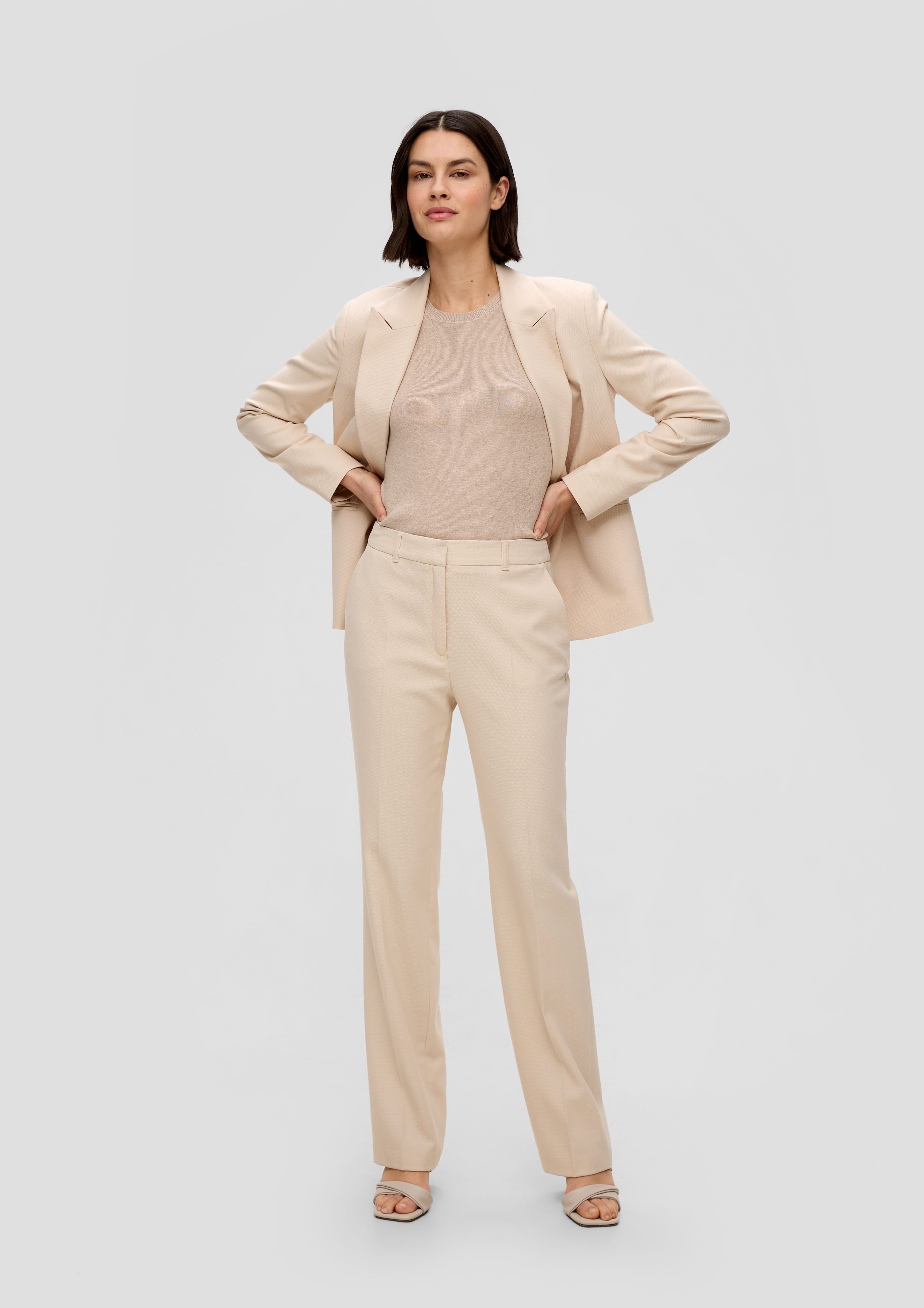 s.Oliver BLACK LABEL Stoffhose Straight: Hose günstig online kaufen