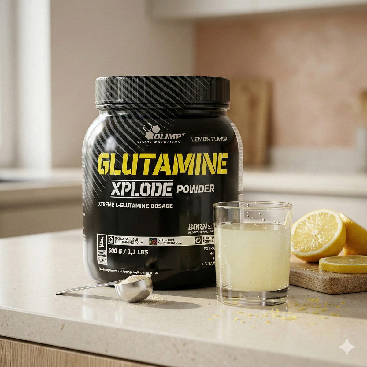 Olimp Olimp Glutamine Xplode Pulver Pulver, 1 er 500 g