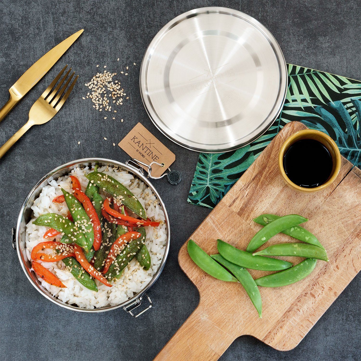 Kantine51°Nord Lunchbox Lunchbox Tiffin, (1-tlg)