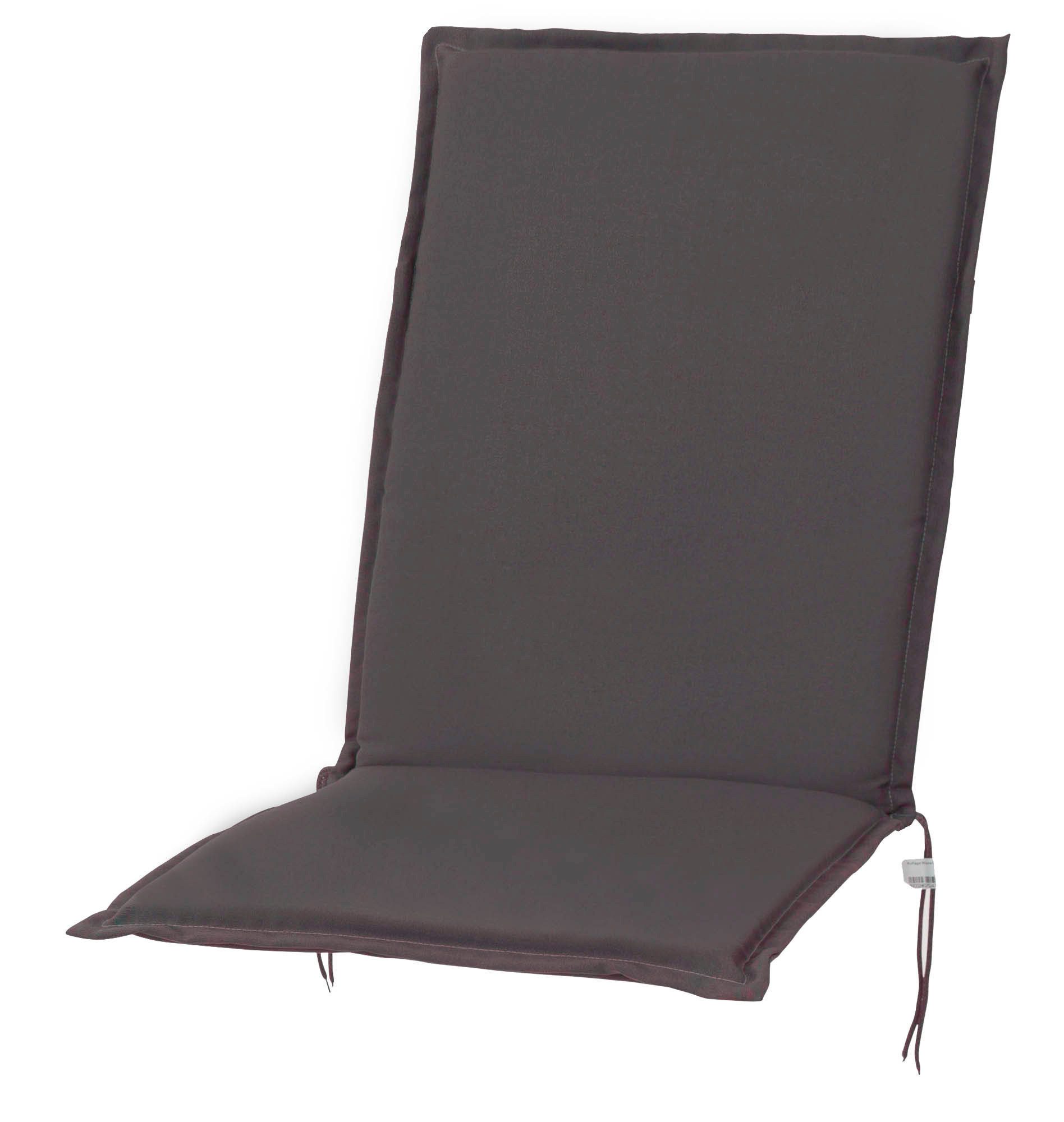 Sun Garden Sesselauflage Niederlehner Esdo 50234-703 anthrazit 107x46x4 cm Sun Garden