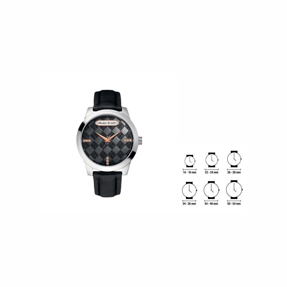 Marc Ecko Quarzuhr »Armbanduhr Herren Leder Uhr Marc Ecko E11591G1 45 mm  Quarzuhr Armbanduhr Uhr« online kaufen | OTTO