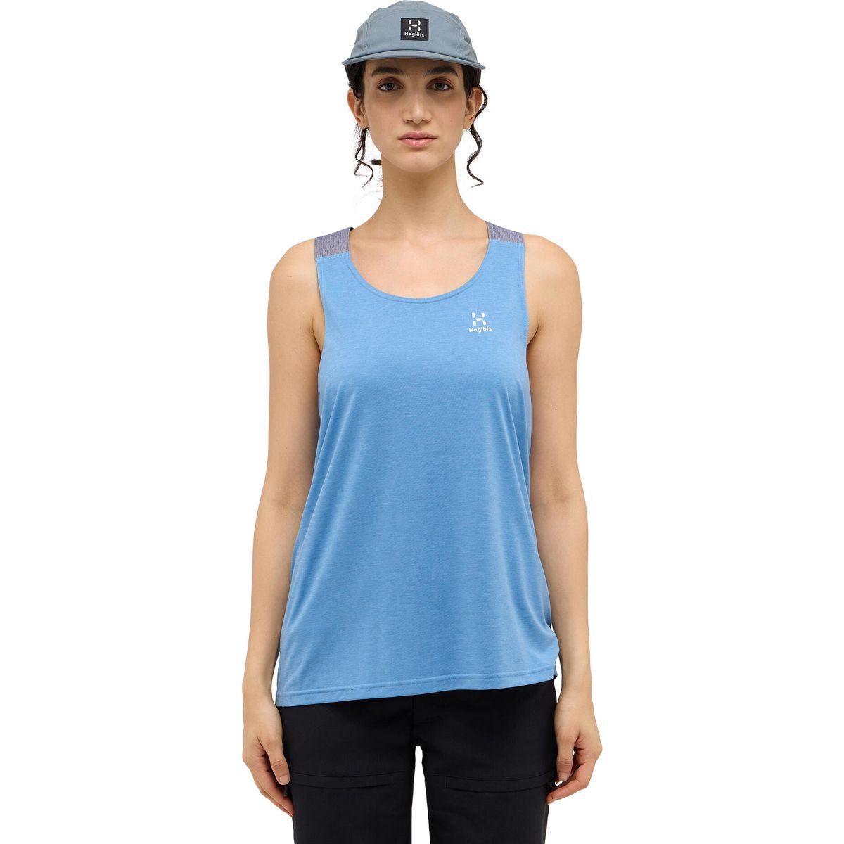 Haglöfs Tanktop Ridge Tank Women Leichtes, feuchtigkeitsregulierendes Damen-Tank-Top mit
