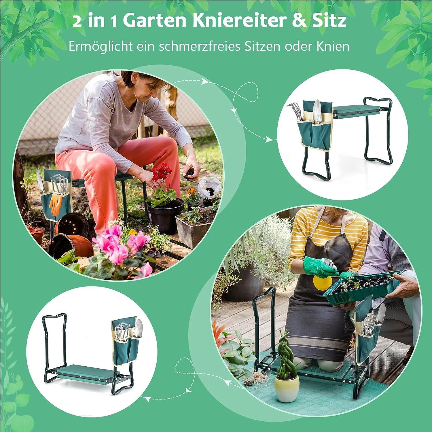 KOMFOTTEU Arbeitshocker Gartenhocker (2 St), klappbar, günstig online kaufen