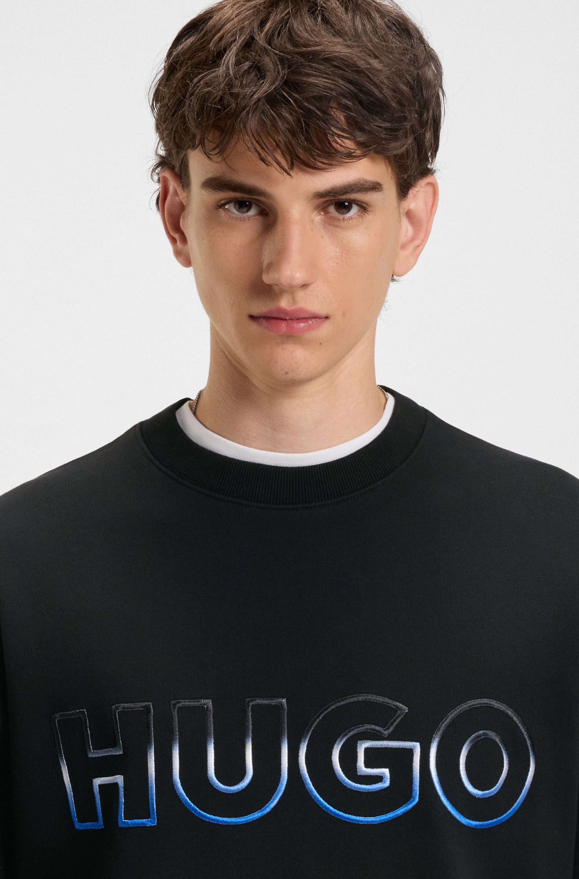 HUGO Blue Sweatshirt Nogocrew Rundhalsausschnitt, regular günstig online kaufen