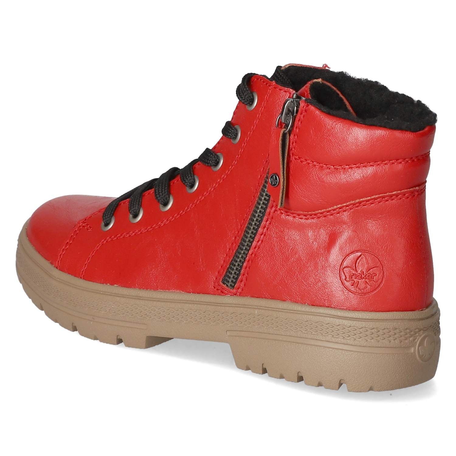 Rieker Rieker N0007-33 Damen Synthetik red Winterstiefel
