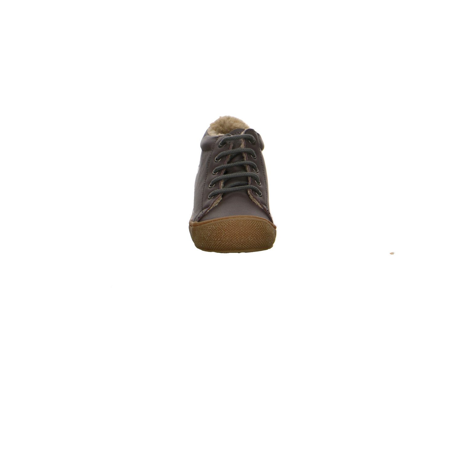 Naturino Naturino Cocoon Leder Lauflernschuhe Winter Junge grau Winterstiefelette