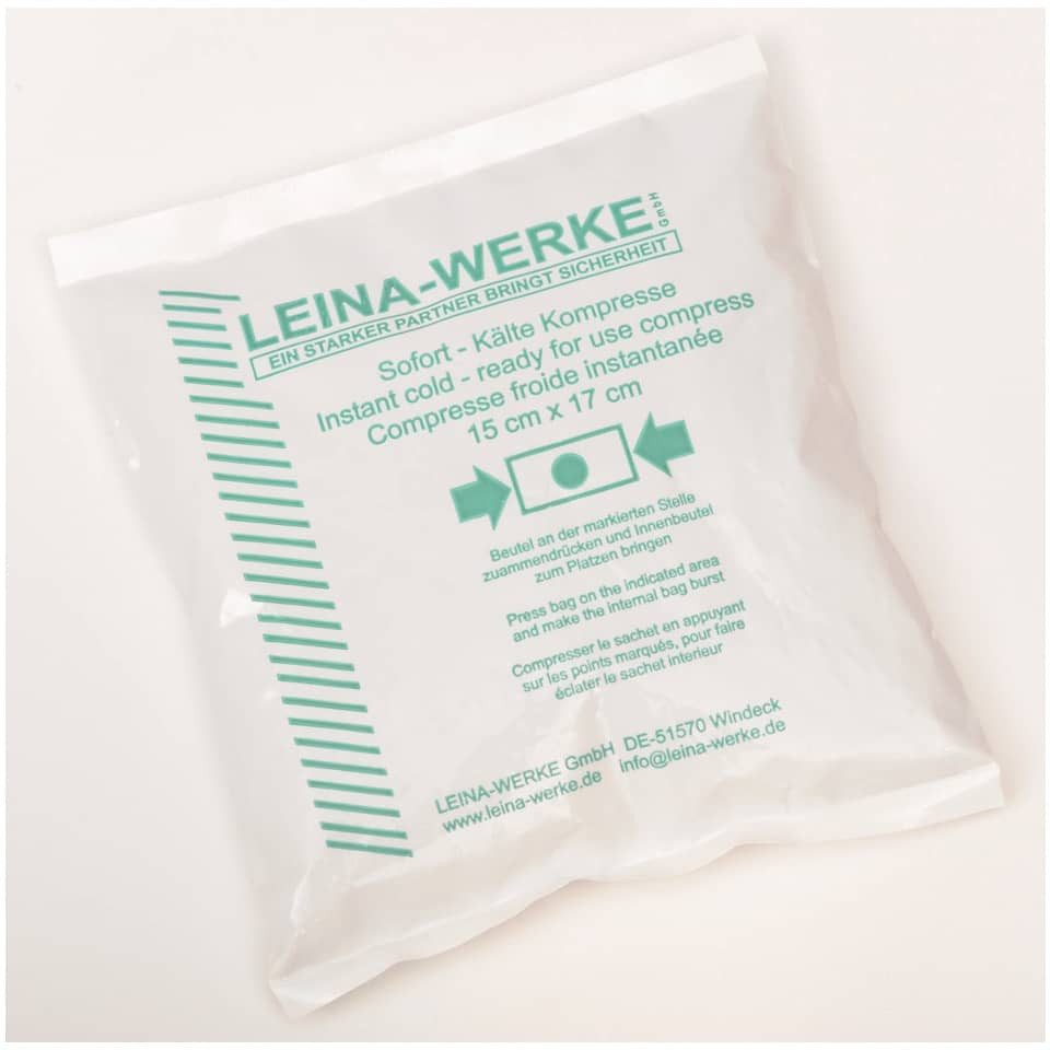 Leina-Werke Kühlakku LEINA REF 44053 Sofort-K„lte-Kompresse, 150 x 170 mm