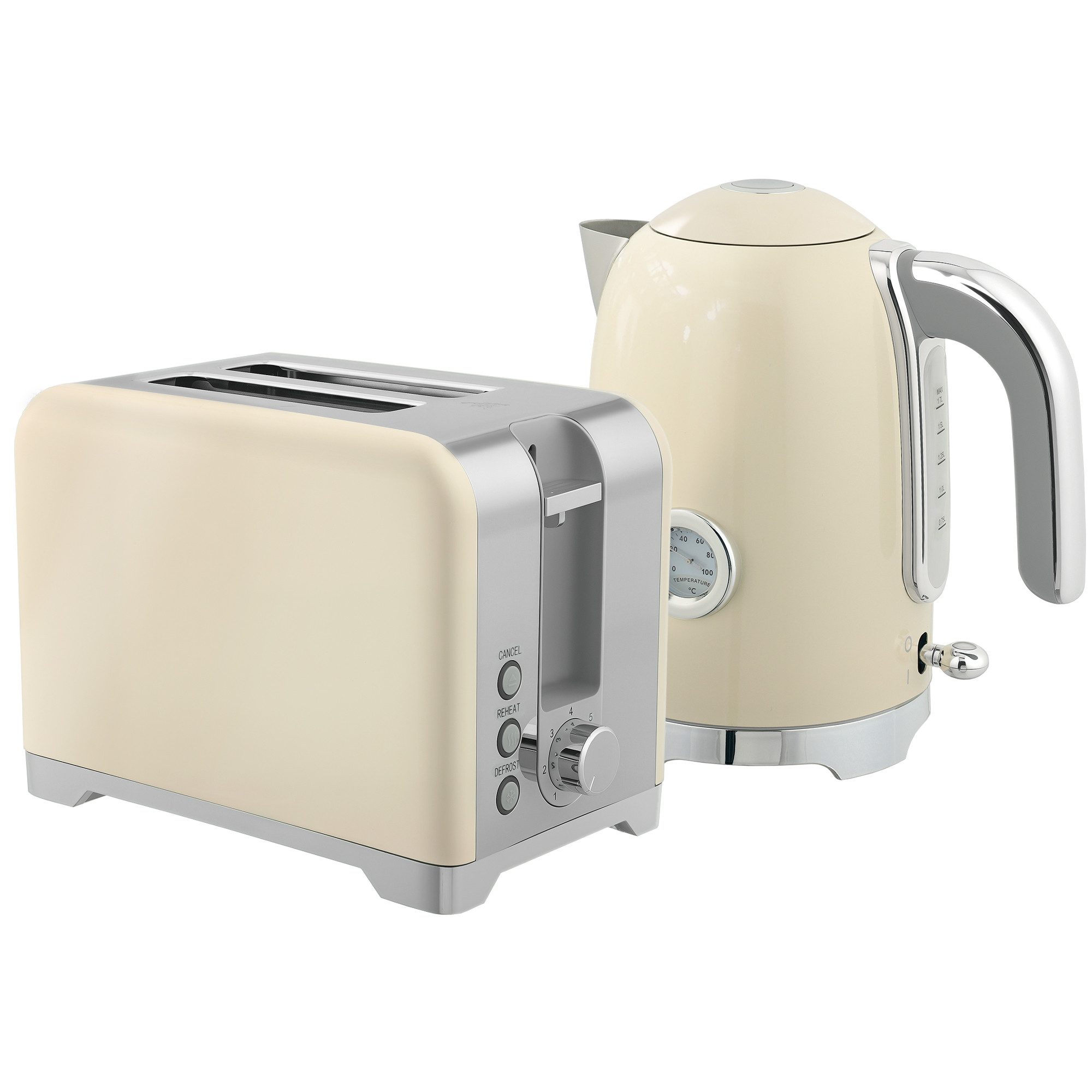 2-in-1-Toaster Wasserkocher&Toaster-Set, 2200W, 7 Bräunungsstufen