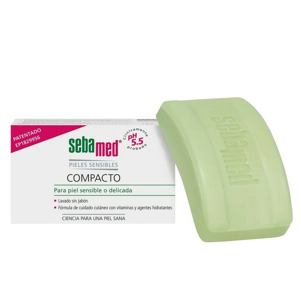 sebamed Feste Duschseife COMPACTO pastilla sin jabón piel sensible 150 gr